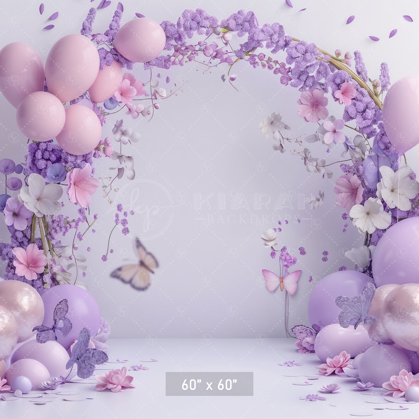 Pastel Blossom Arch Backdrop