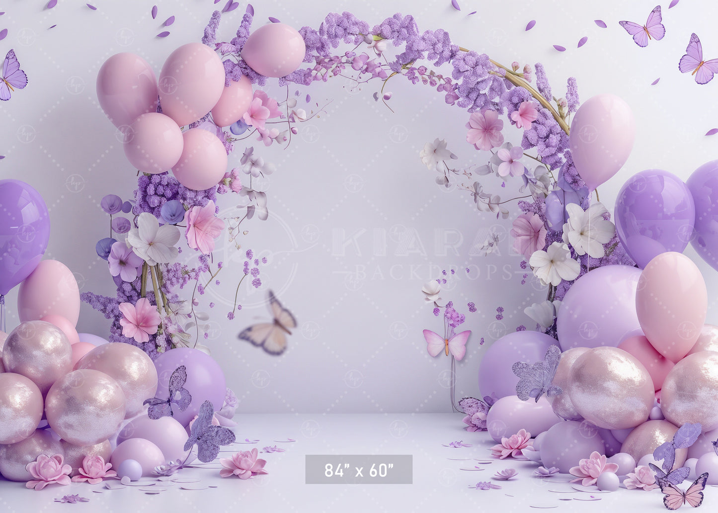 Pastel Blossom Arch Backdrop