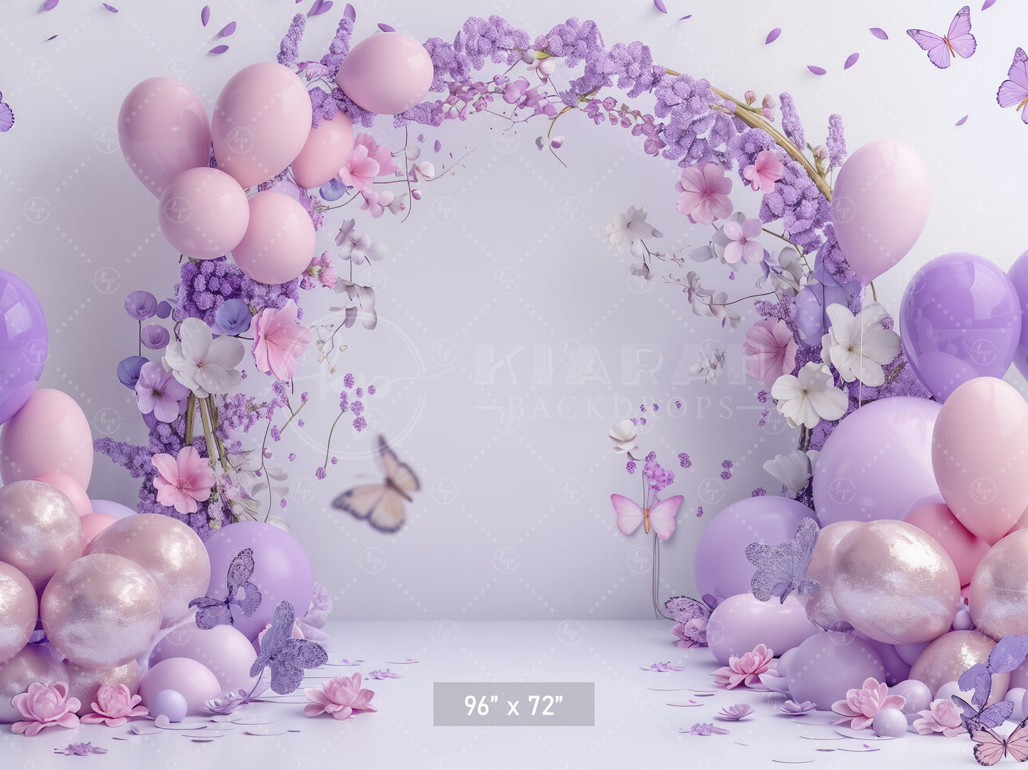 Pastel Blossom Arch Backdrop