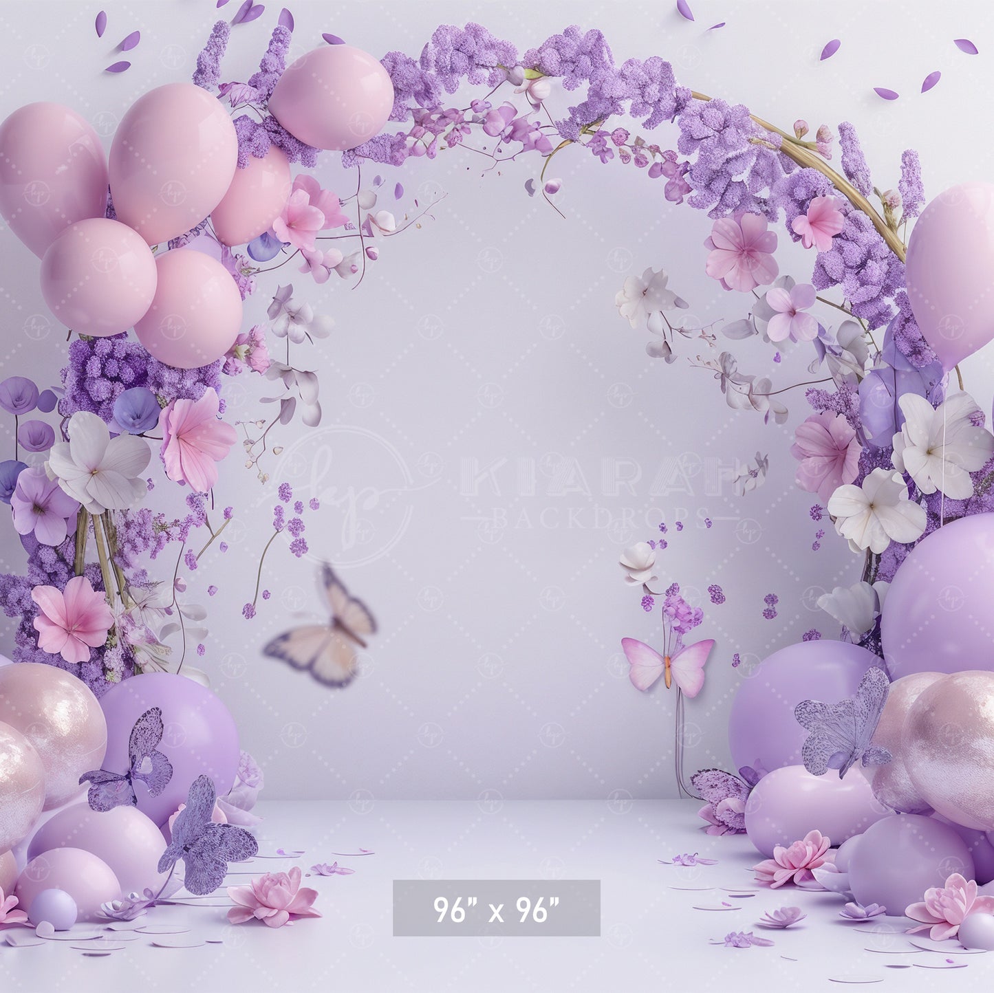 Pastel Blossom Arch Backdrop