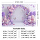 Pastel Blossom Arch Backdrop