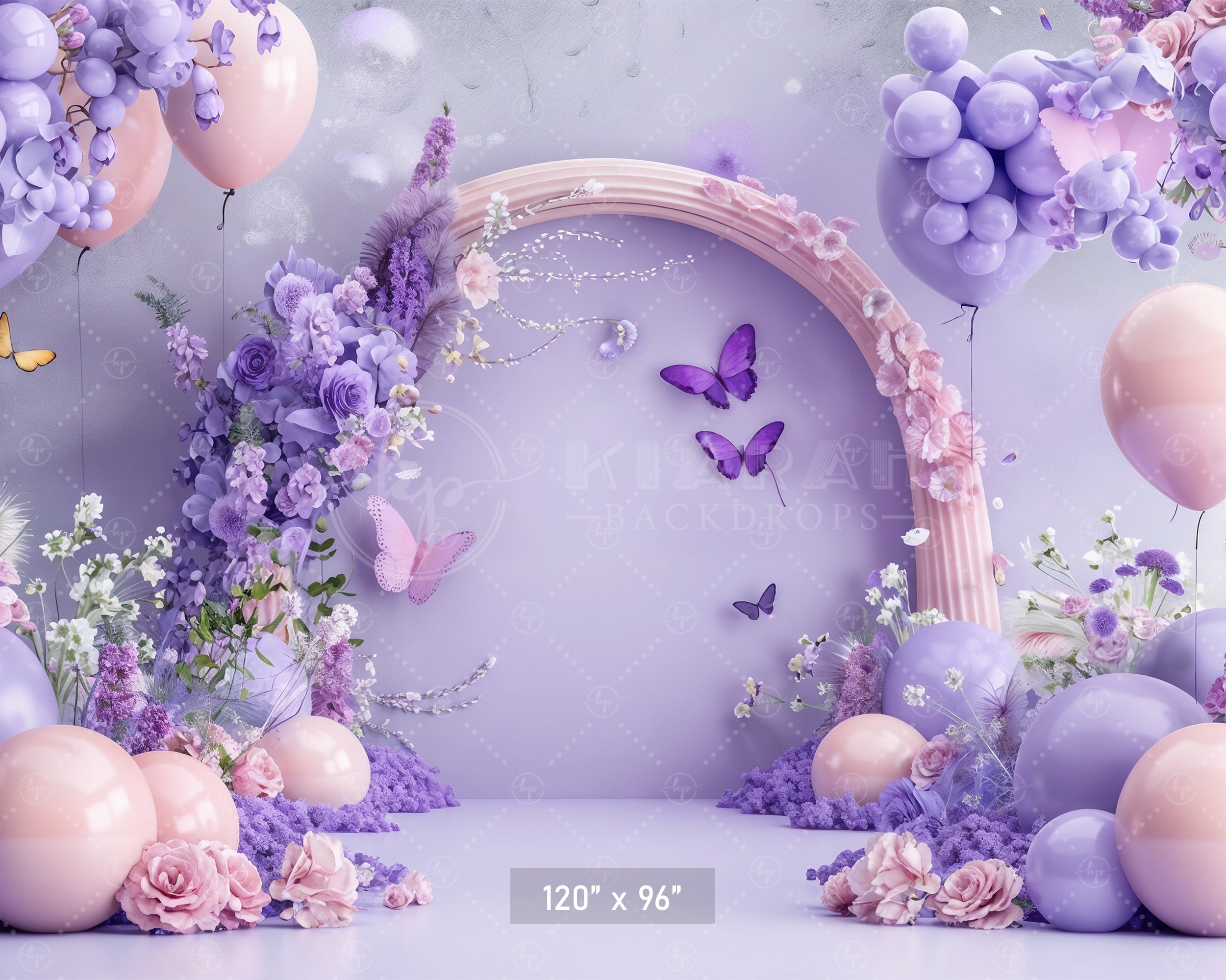 Lavender Dreamscape Arch Backdrop
