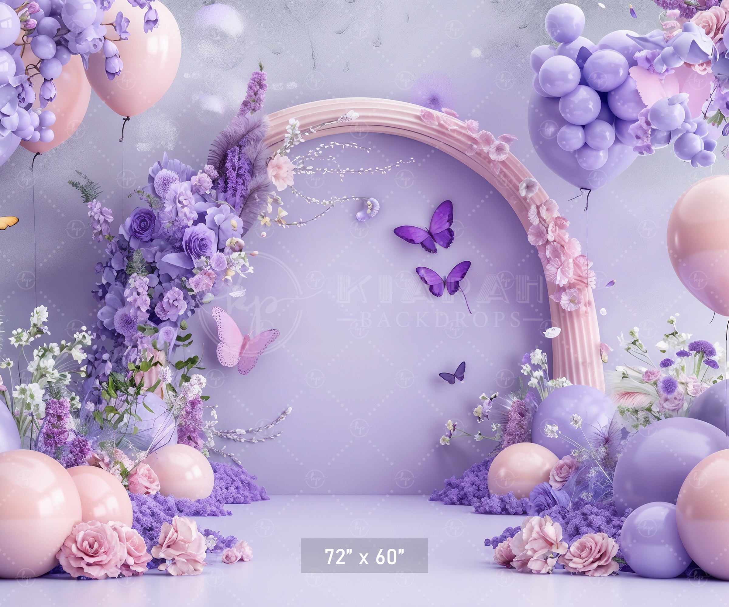 Lavender Dreamscape Arch Backdrop