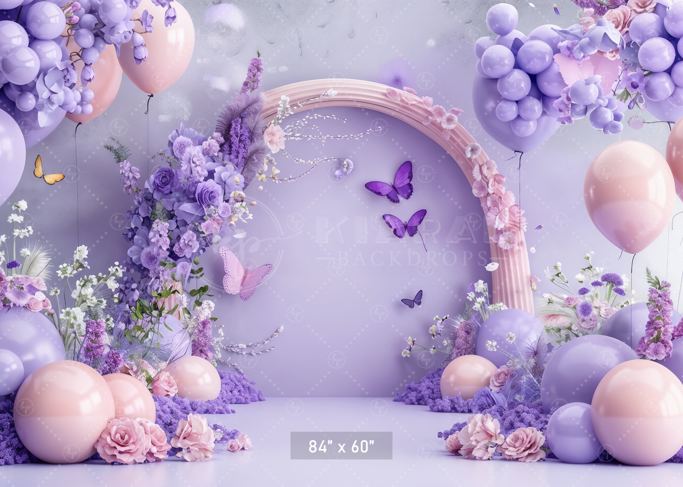Lavender Dreamscape Arch Backdrop