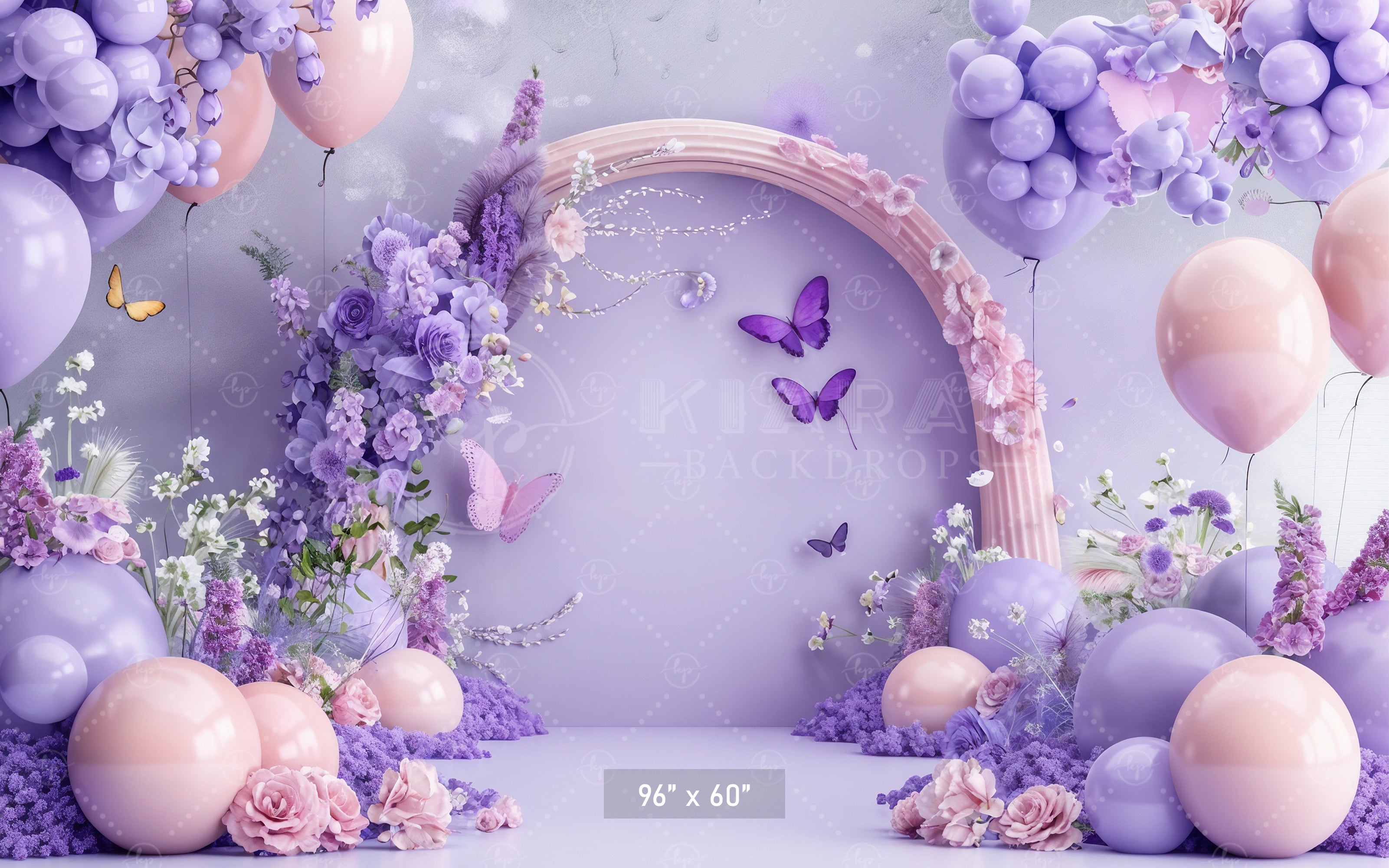 Lavender Dreamscape Arch Backdrop