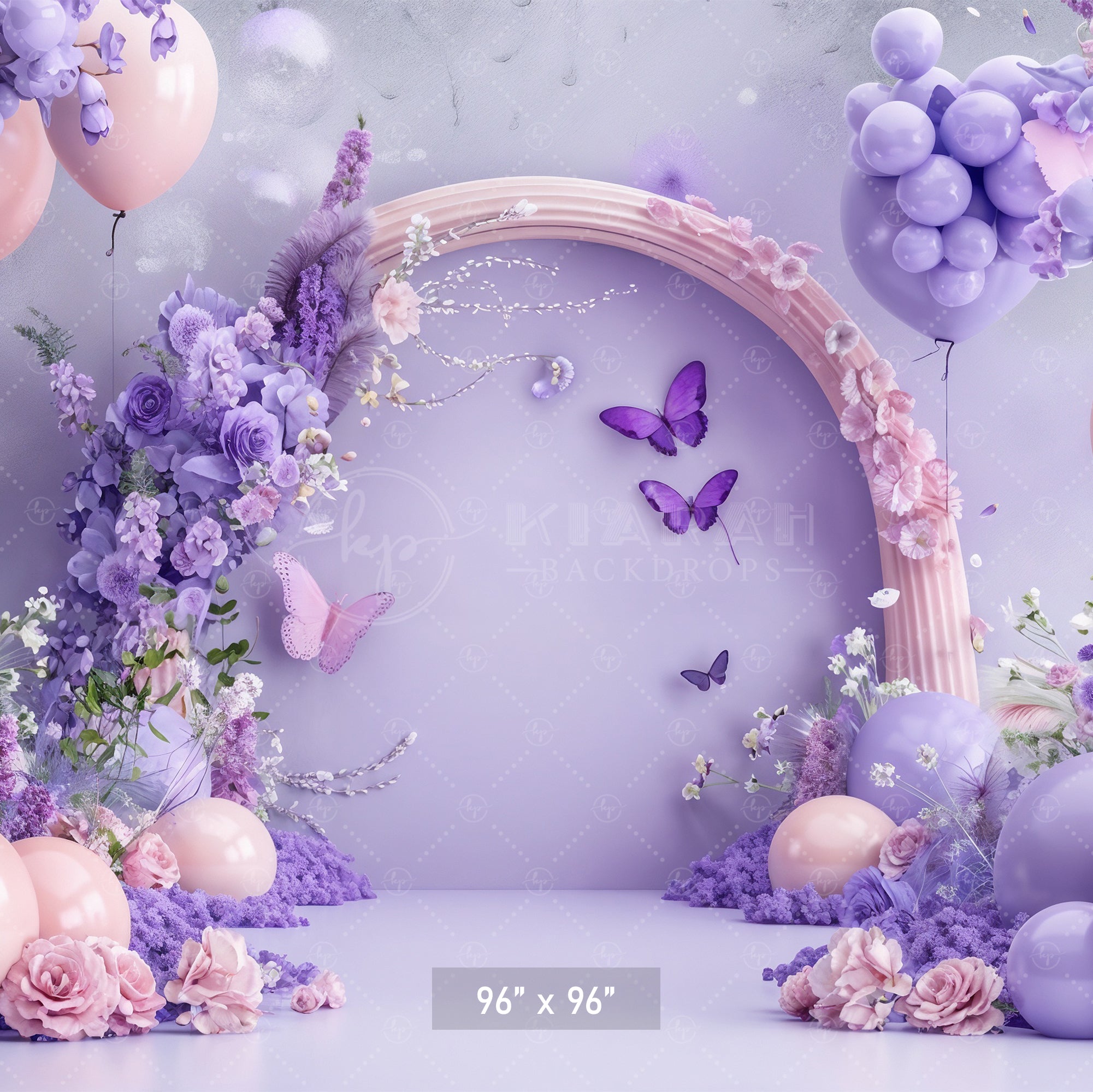 Lavender Dreamscape Arch Backdrop