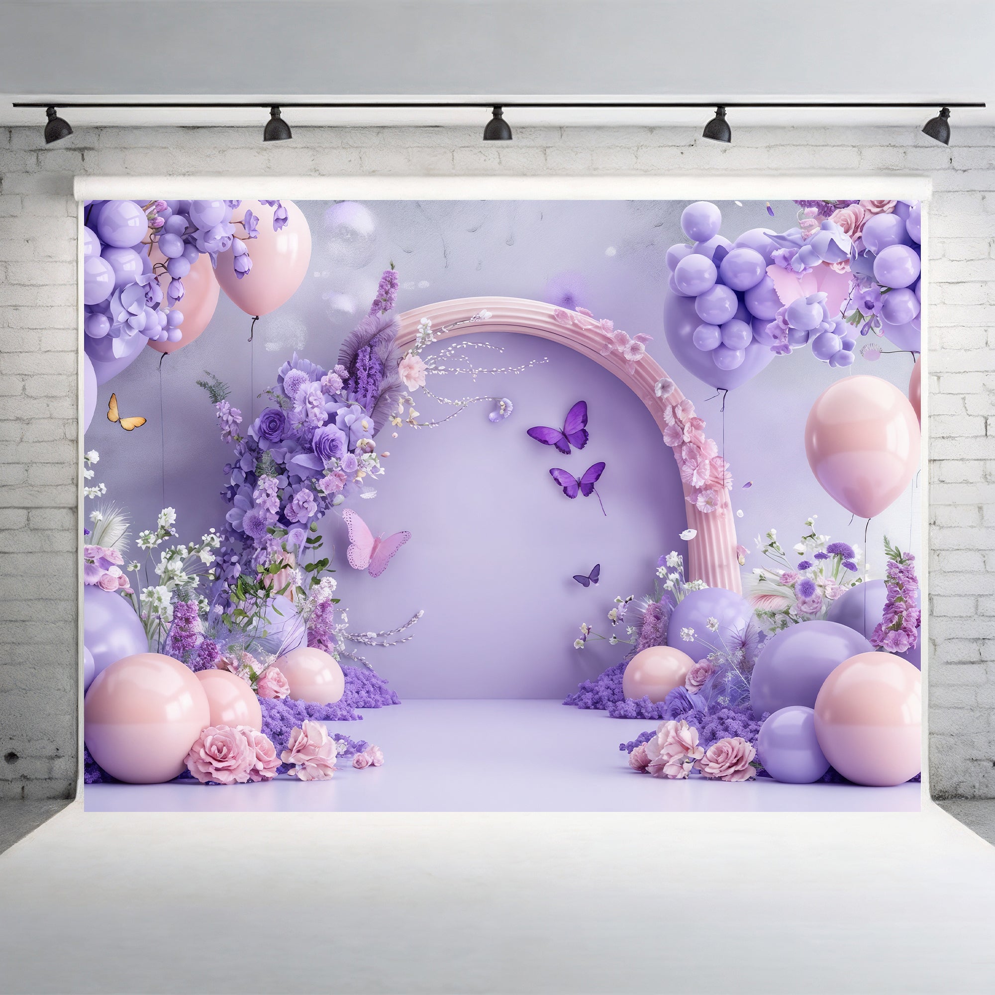 Lavender Dreamscape Arch Backdrop
