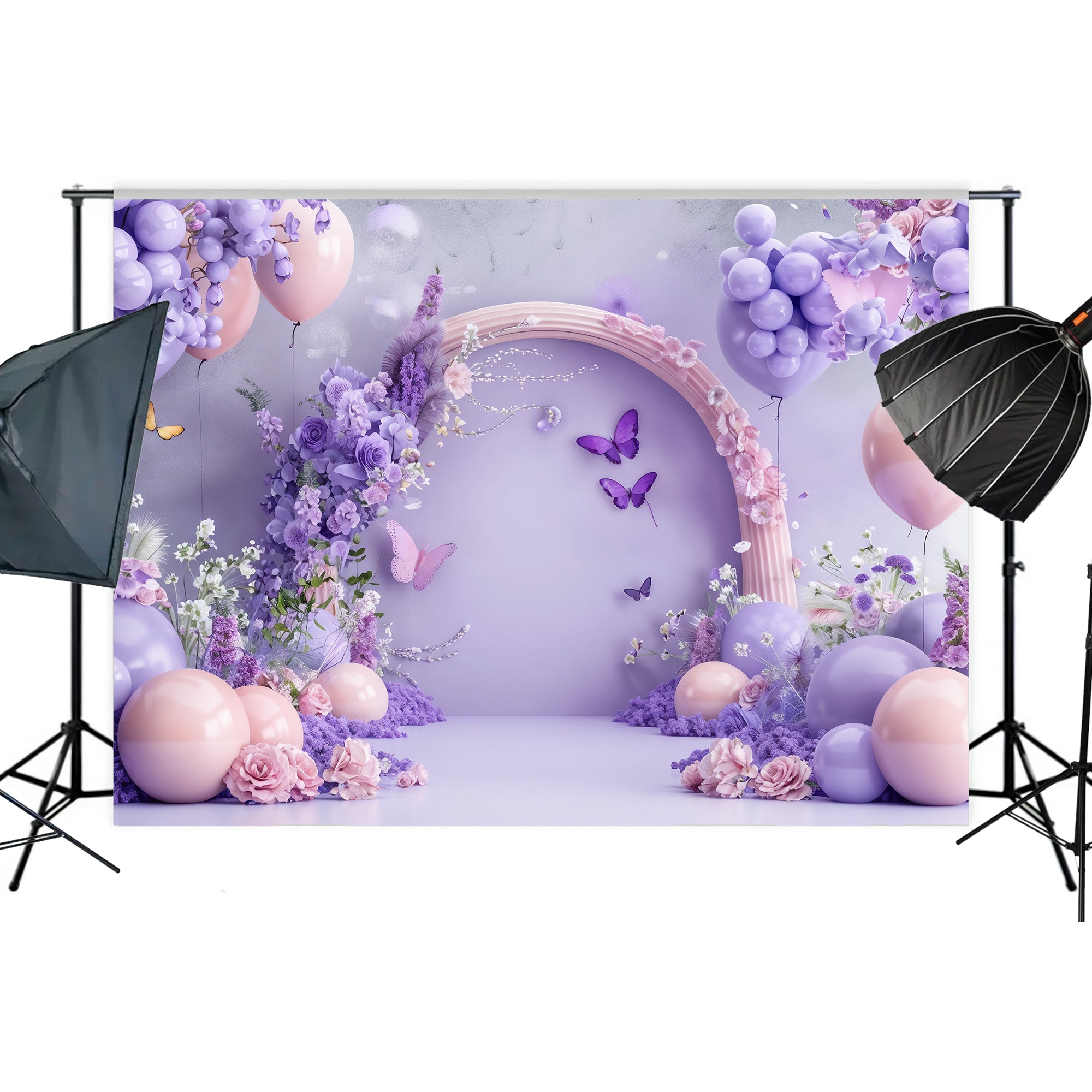 Lavender Dreamscape Arch Backdrop