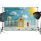 Sunny Pet Paradise Backdrop