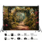 Enchanted Rose Garden Archway Backdrop