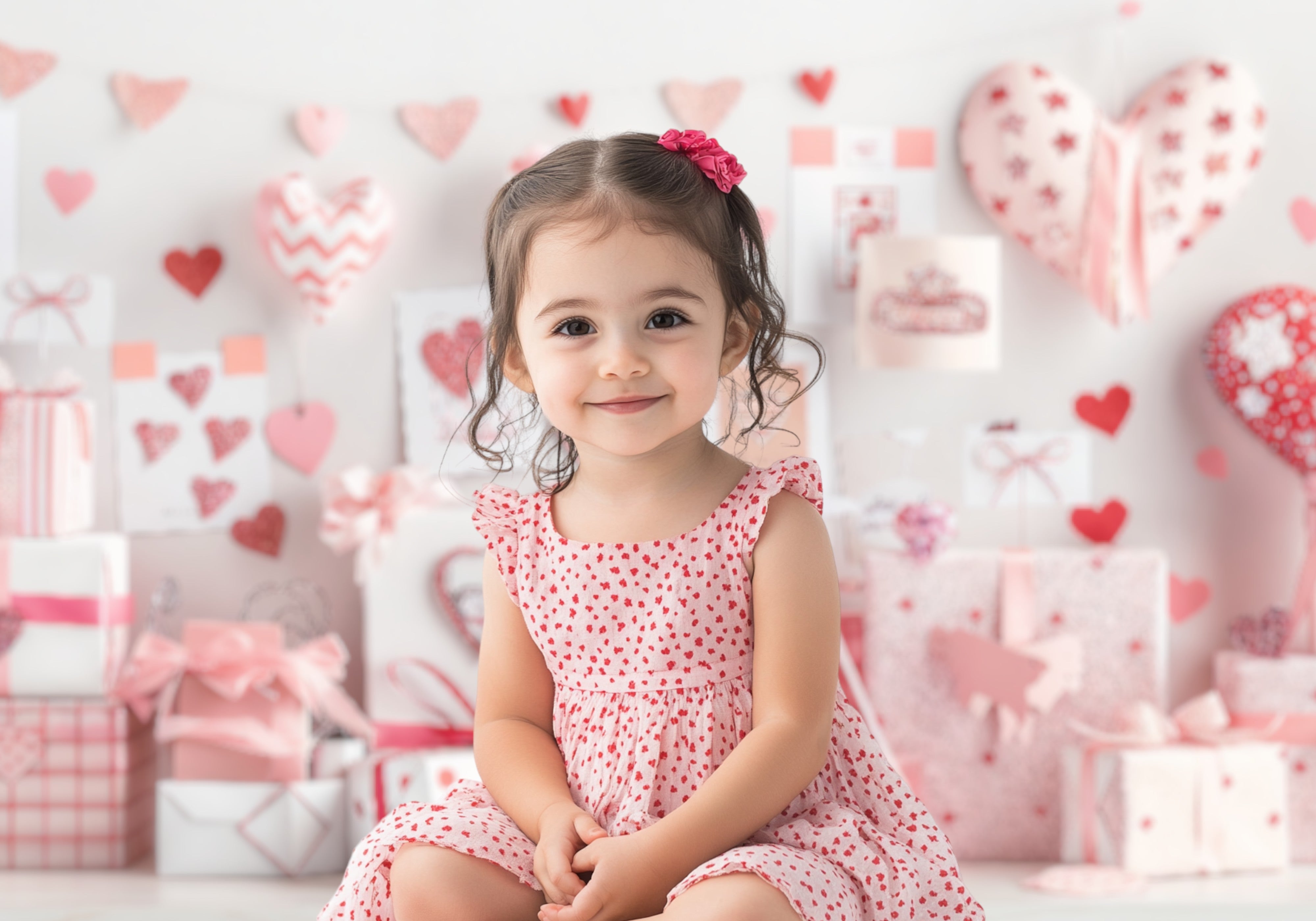 Romantic Gift Display Backdrop