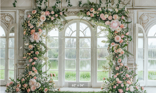 Enchanted Garden Archway Backdrop