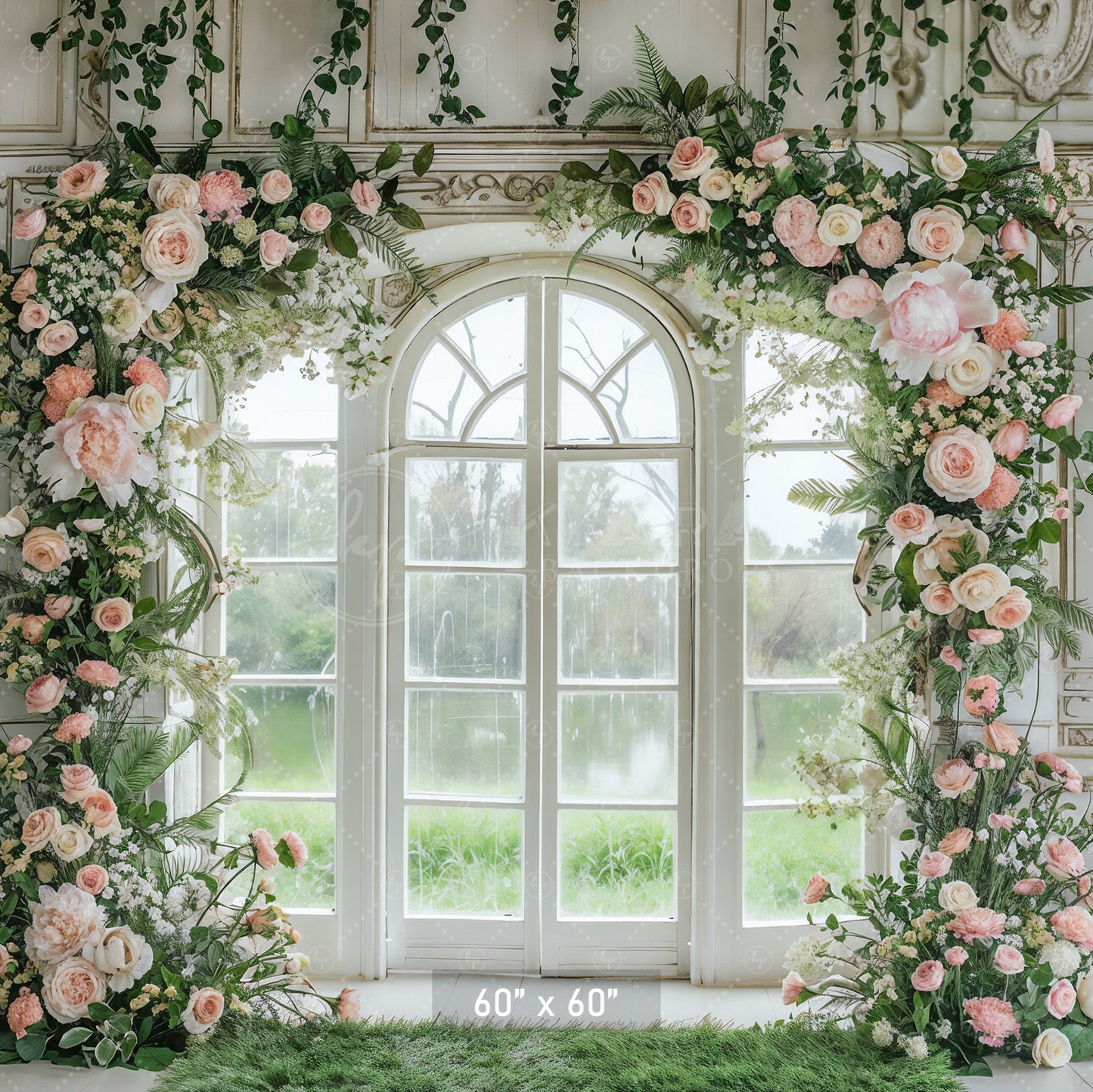 Enchanted Garden Archway Backdrop