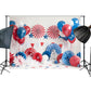 Patriotic Party Celebration Backdrop