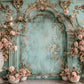 Vintage Floral Elegance Backdrop