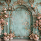 Vintage Floral Elegance Backdrop