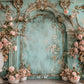 Vintage Floral Elegance Backdrop