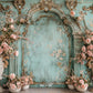 Vintage Floral Elegance Backdrop