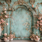 Vintage Floral Elegance Backdrop