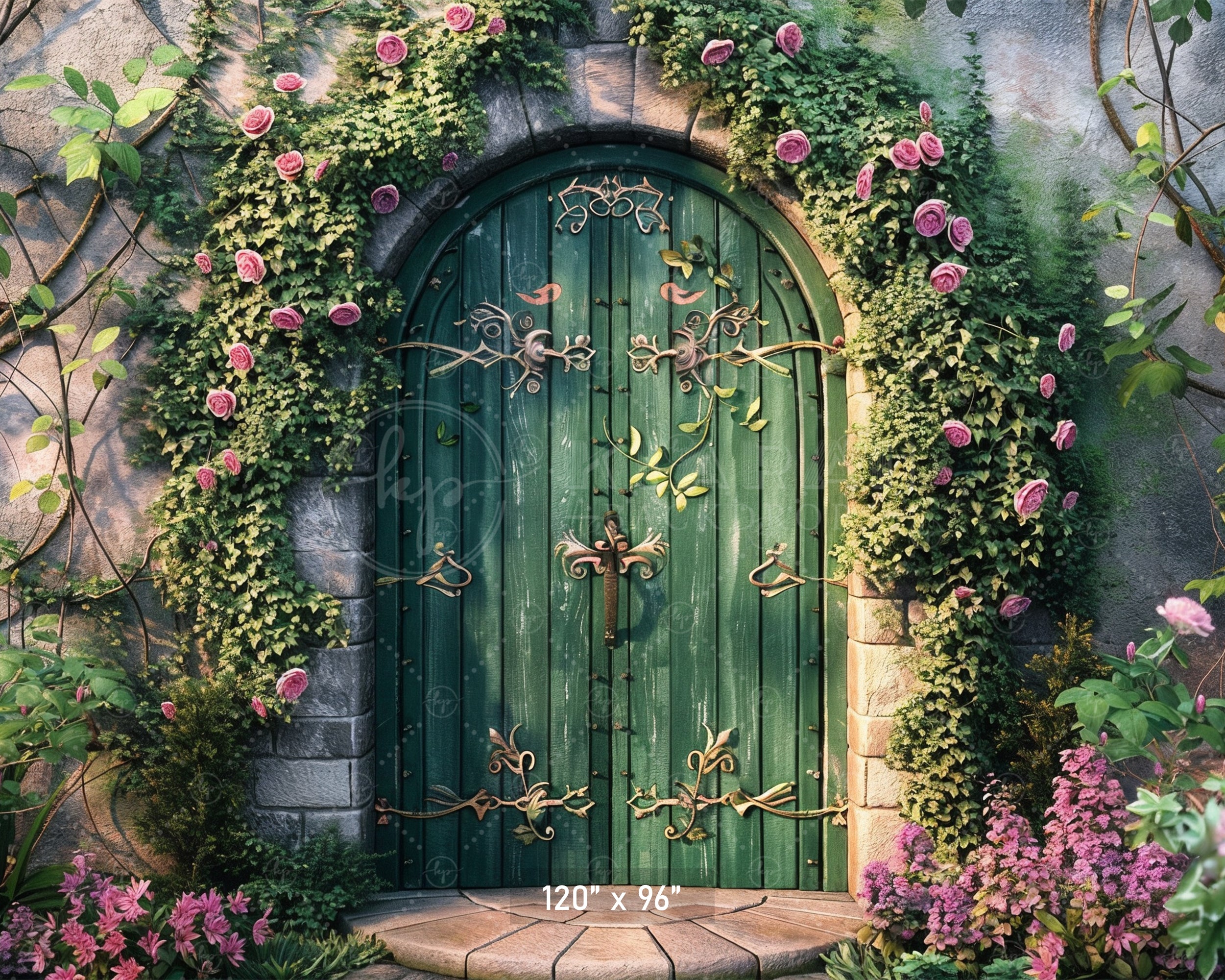 Mystical Garden Archway Backdrop