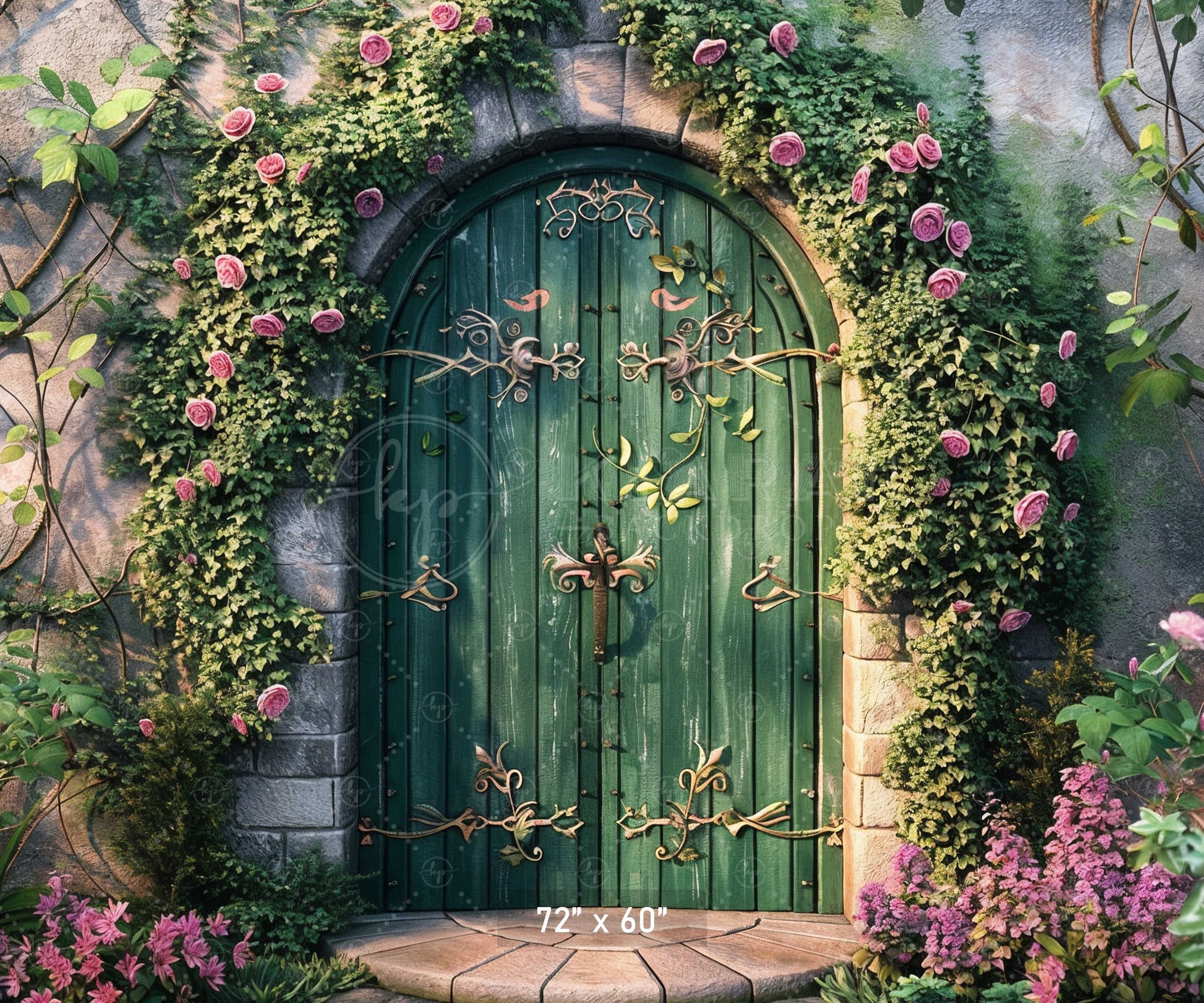 Mystical Garden Archway Backdrop