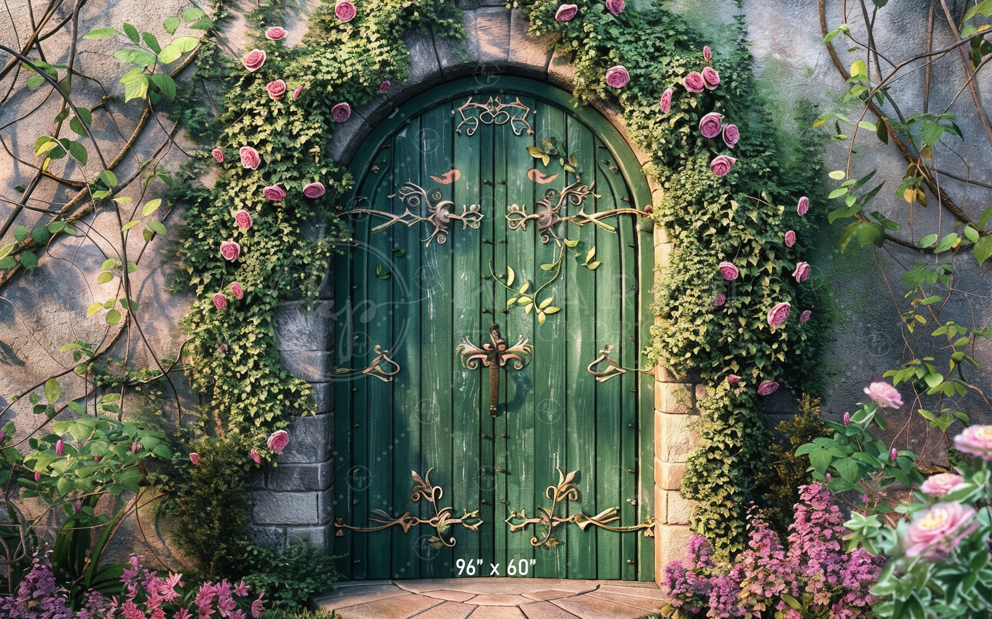 Mystical Garden Archway Backdrop