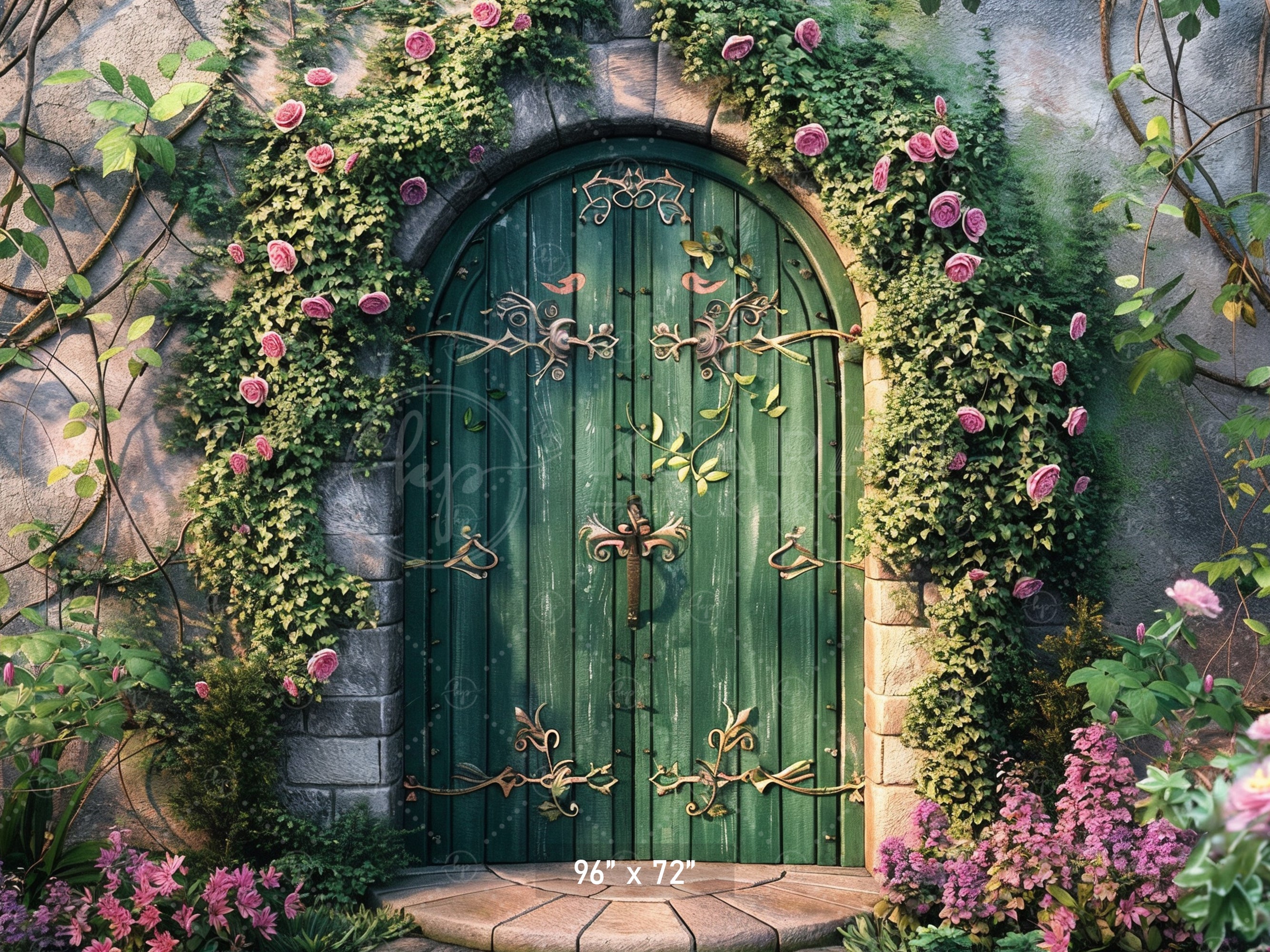 Mystical Garden Archway Backdrop