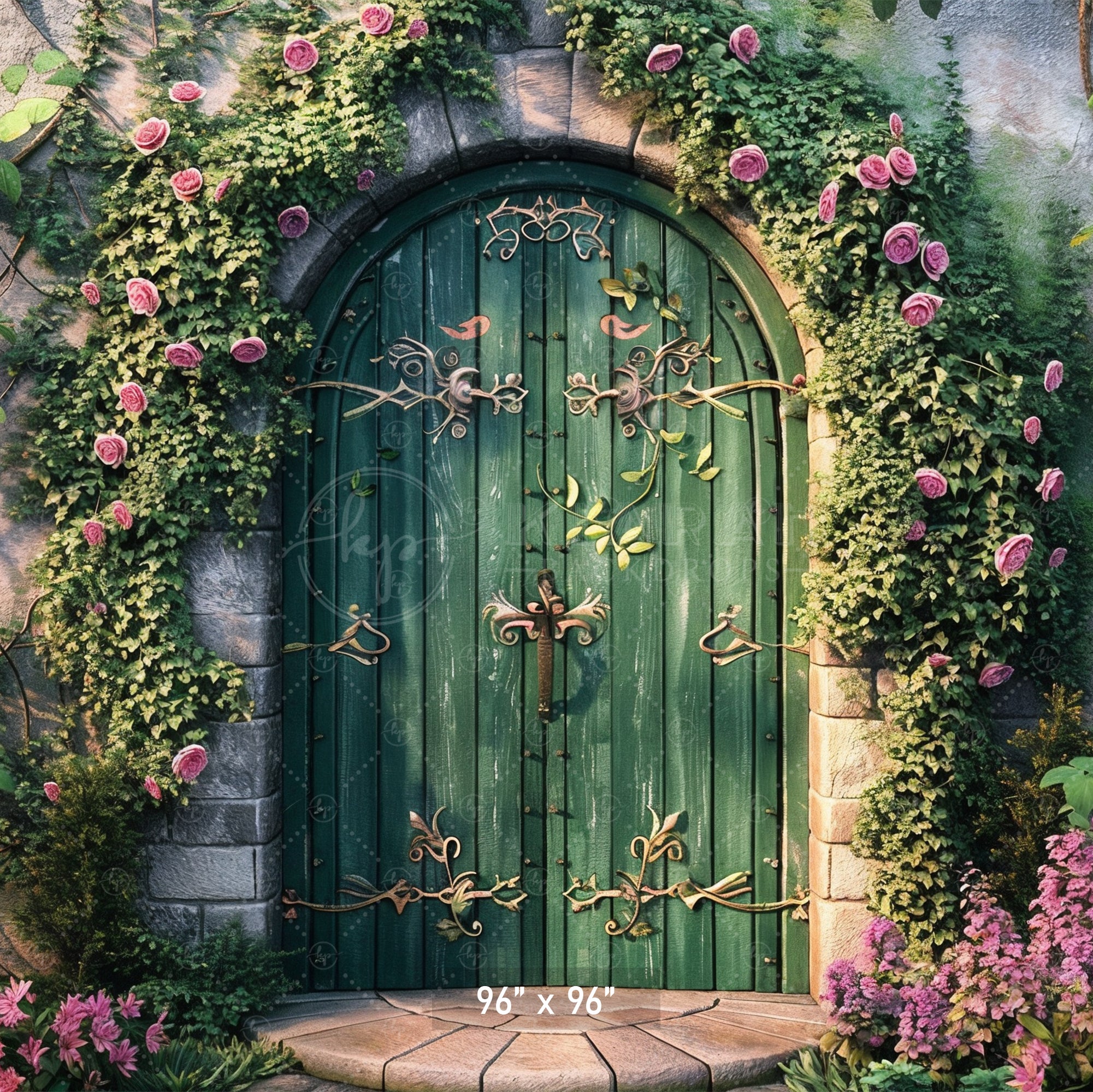 Mystical Garden Archway Backdrop