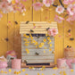 Buzzing Bee Garden Backdrop