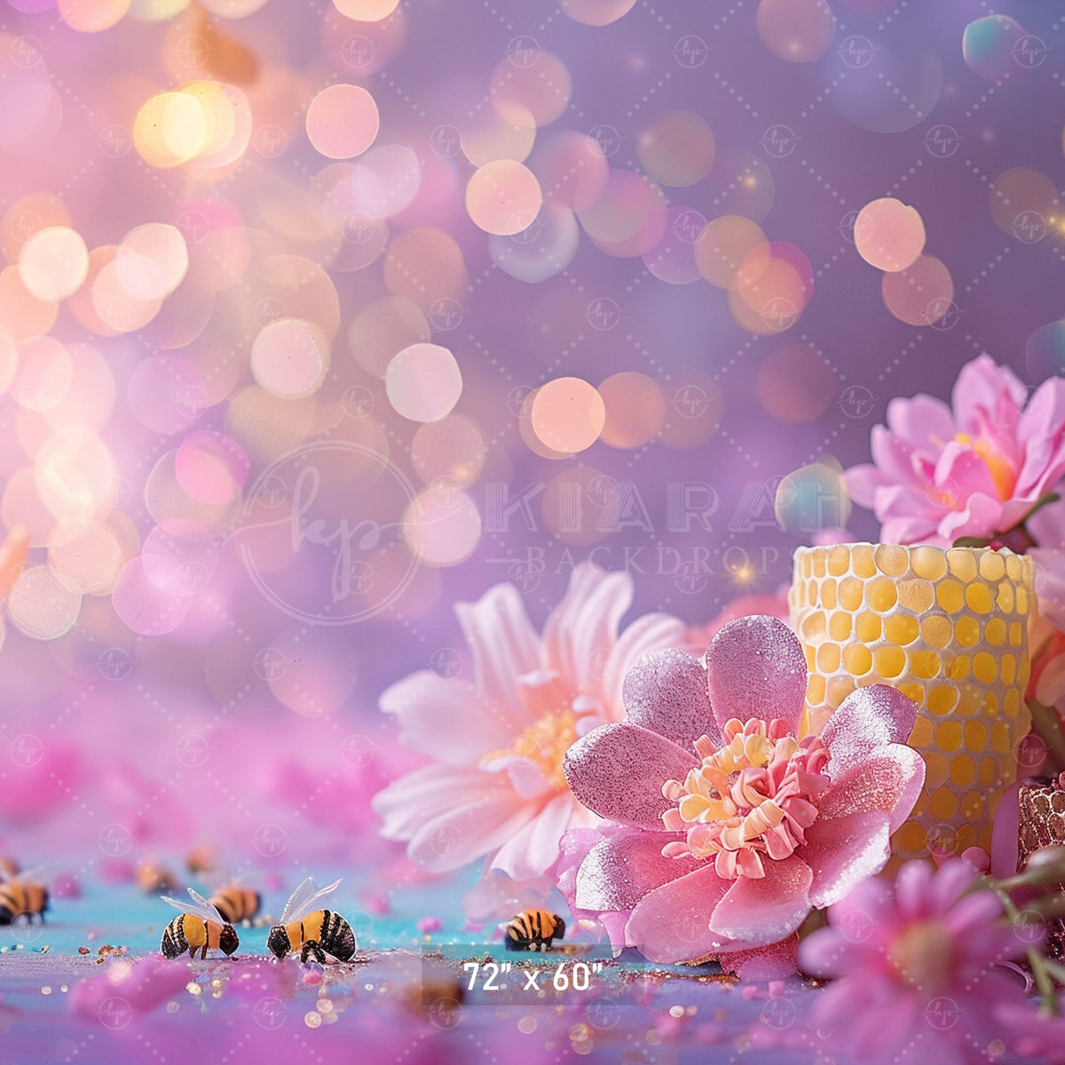 Sparkling Spring Backdrop – Kiarah Backdrops