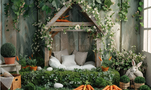 Cozy Woodland Decor Backdrop