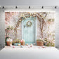 Pastel Easter Doorway Backdrop