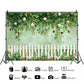 Ladybug Garden Fence Backdrop