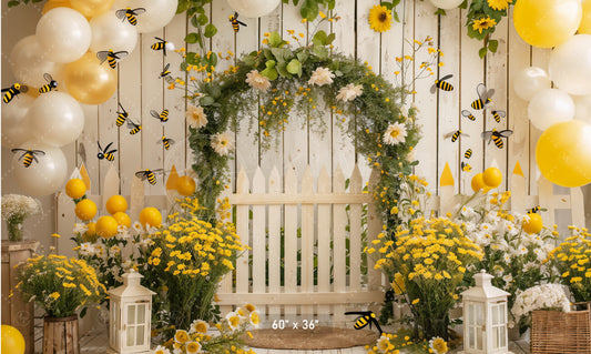 Bumblebee Garden Arch Backdrop