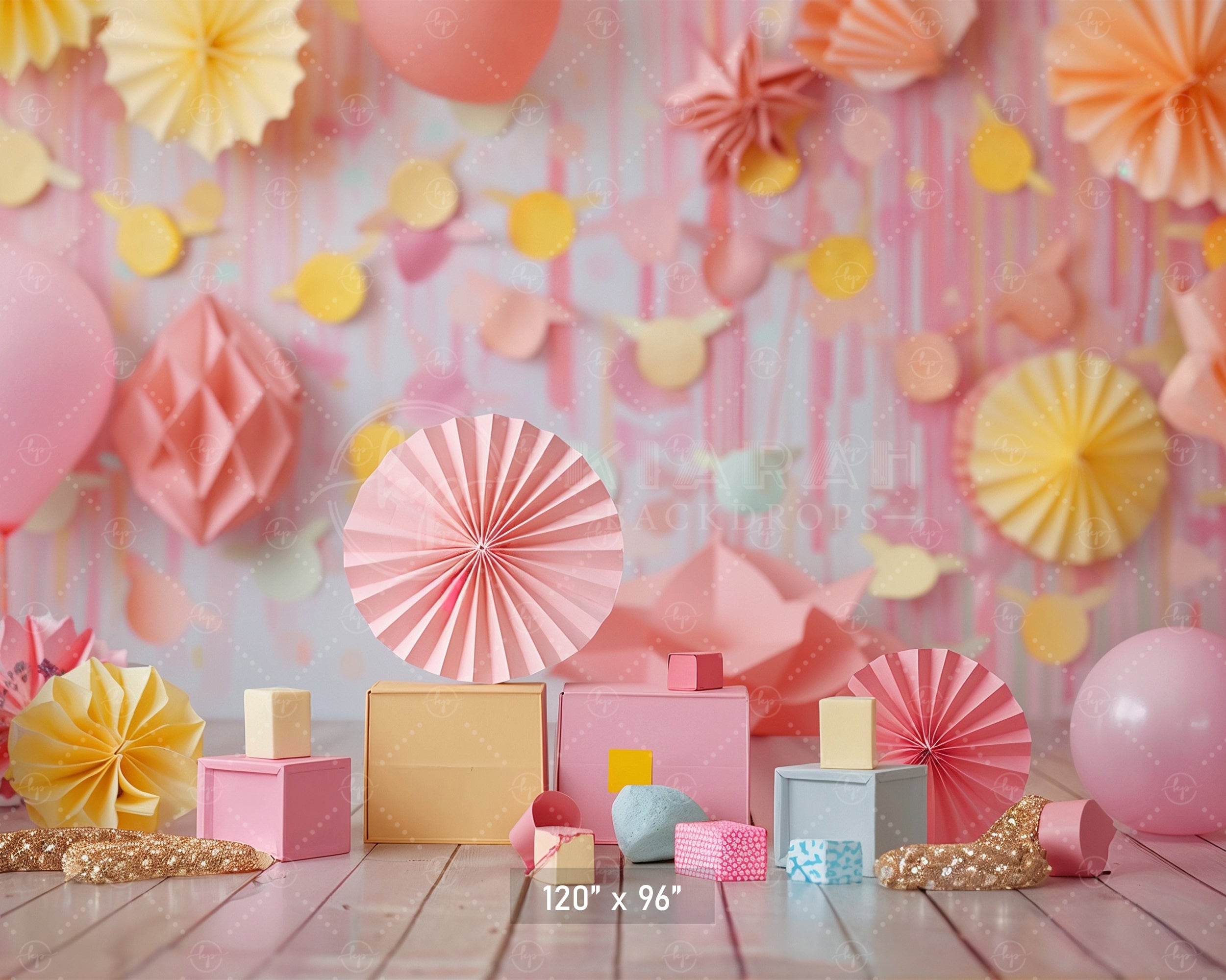 Pastel Celebration Party Backdrop