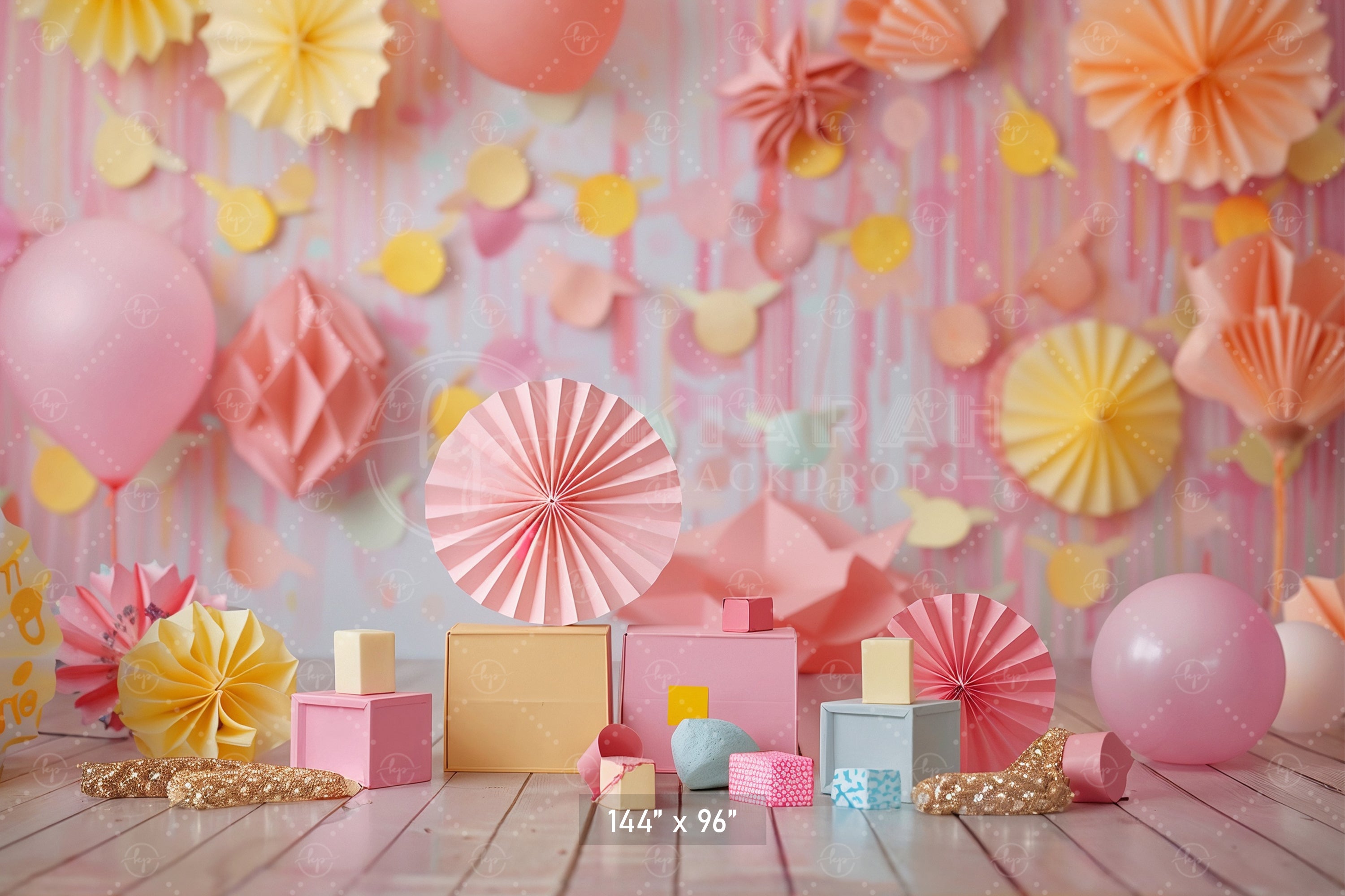 Pastel Celebration Party Backdrop