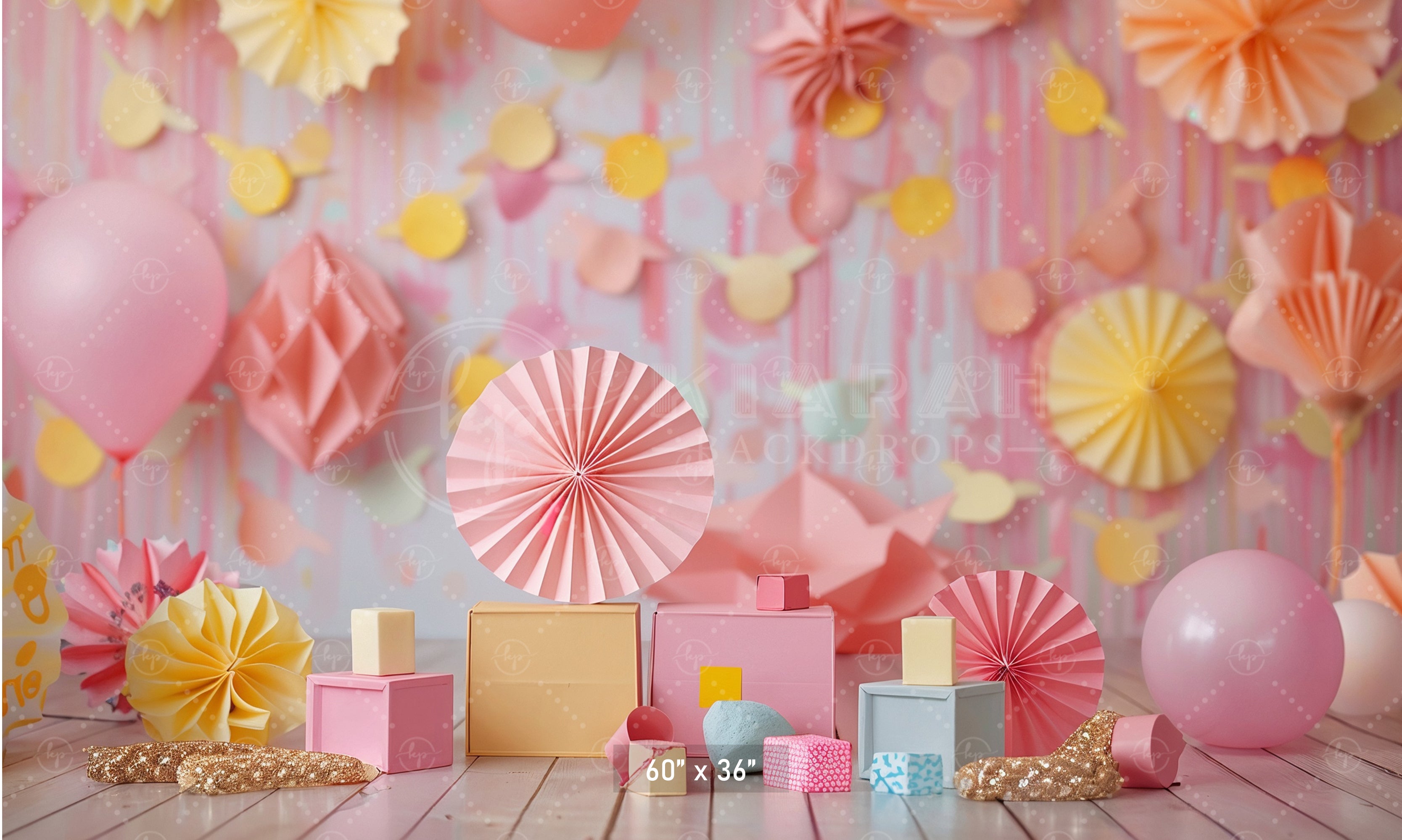Pastel Celebration Party Backdrop