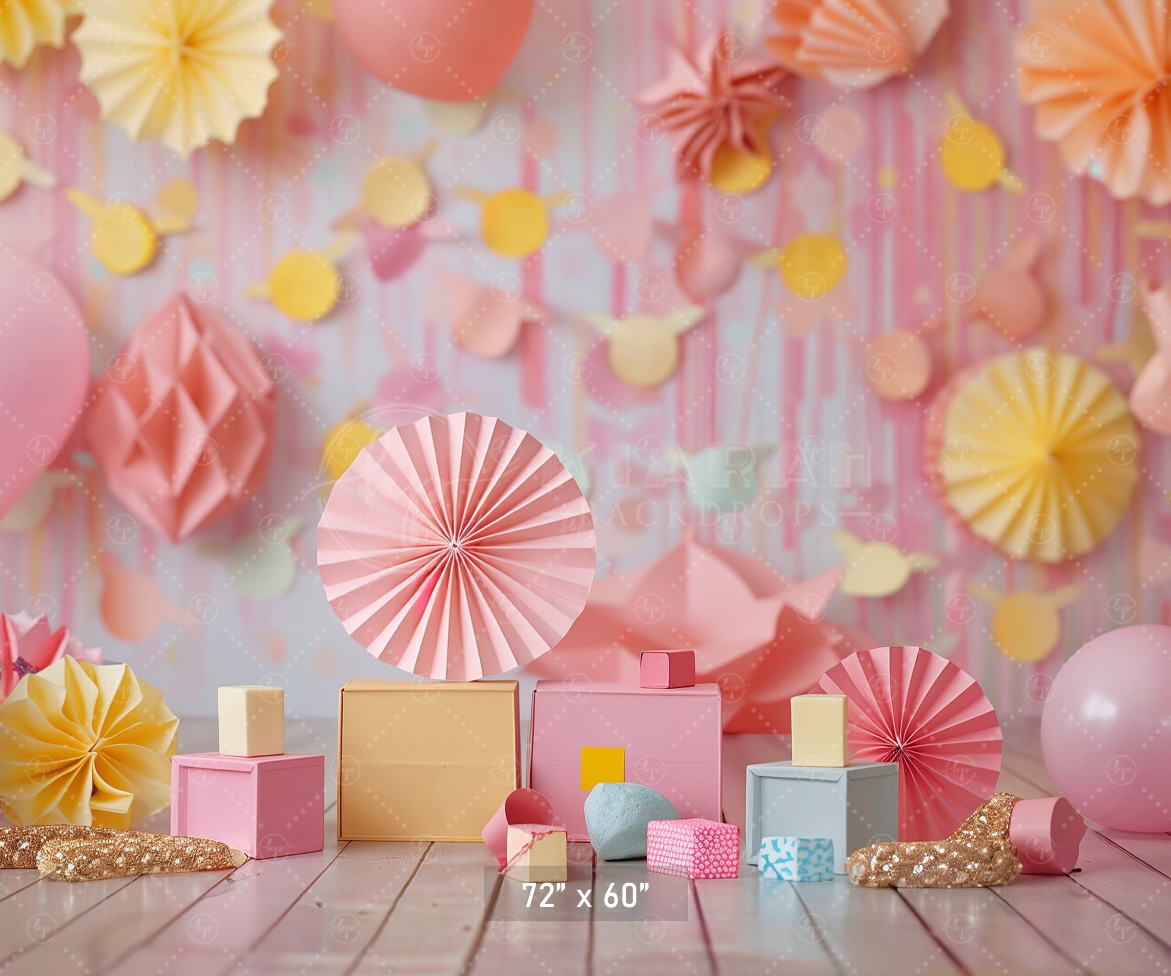 Pastel Celebration Party Backdrop