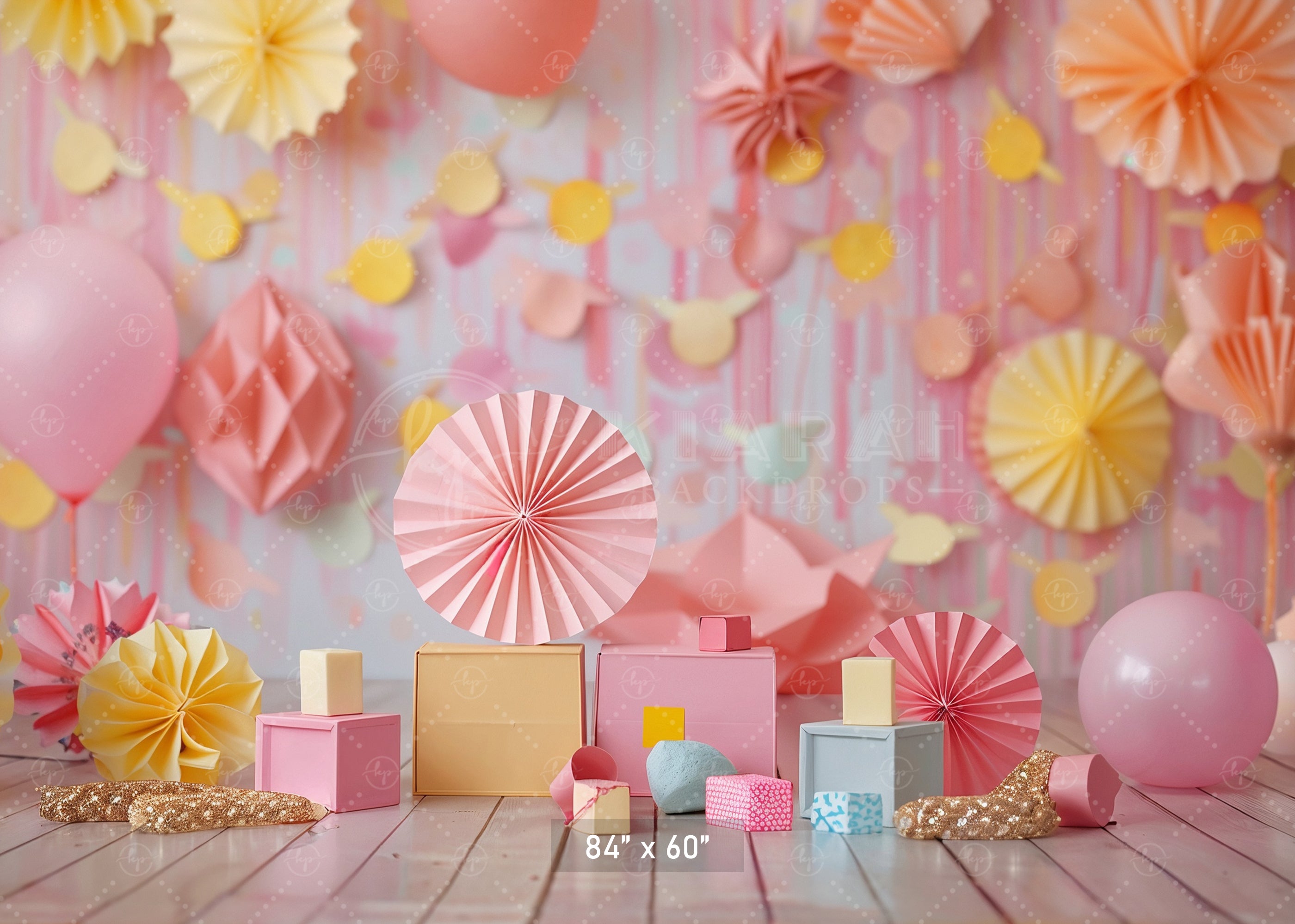 Pastel Celebration Party Backdrop
