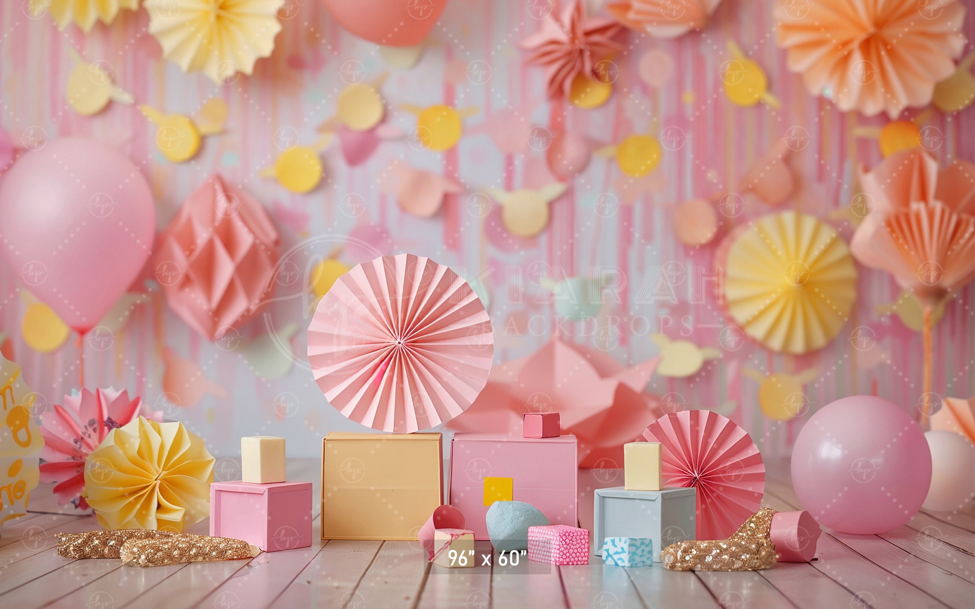 Pastel Celebration Party Backdrop