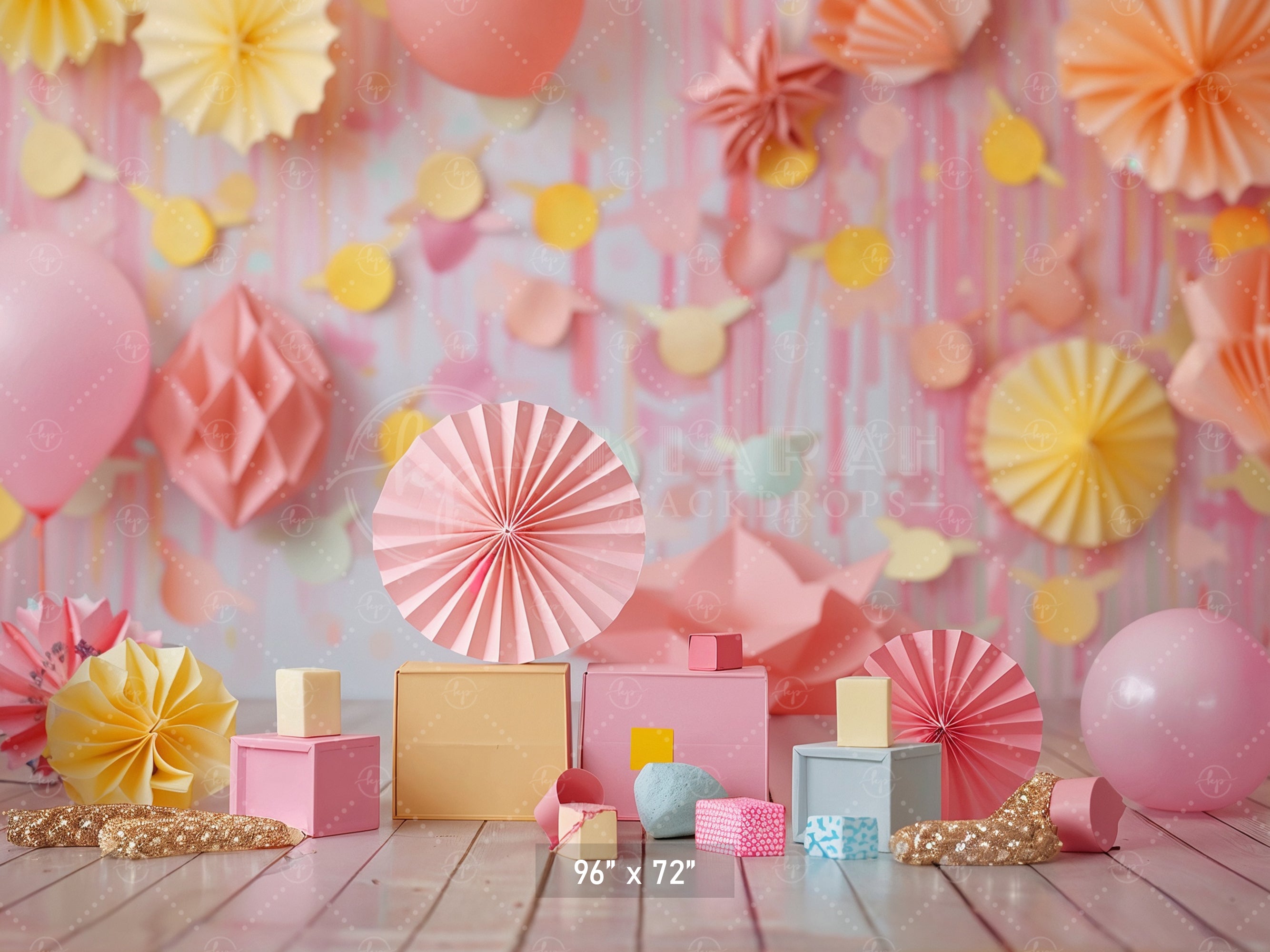 Pastel Celebration Party Backdrop