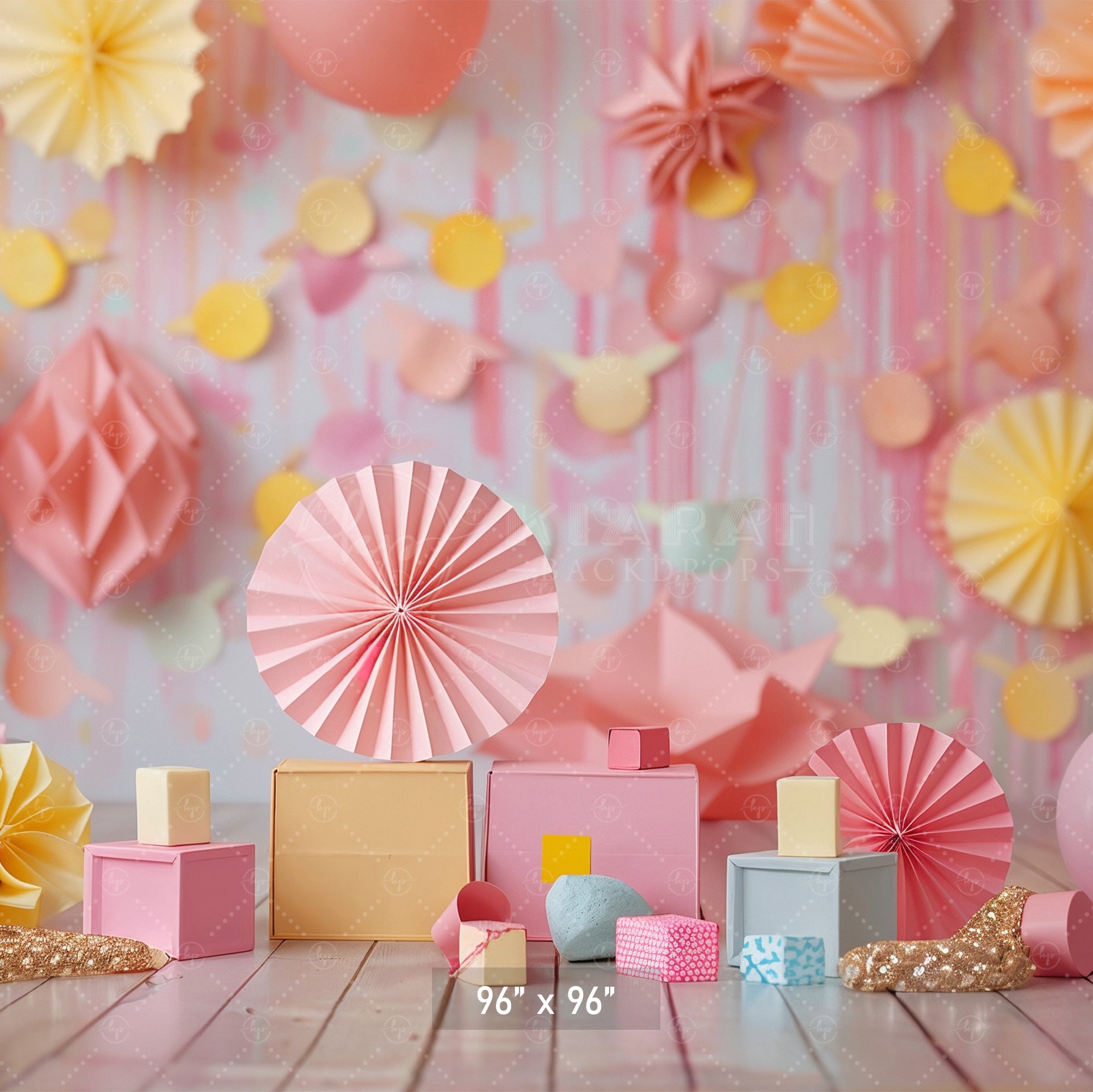 Pastel Celebration Party Backdrop