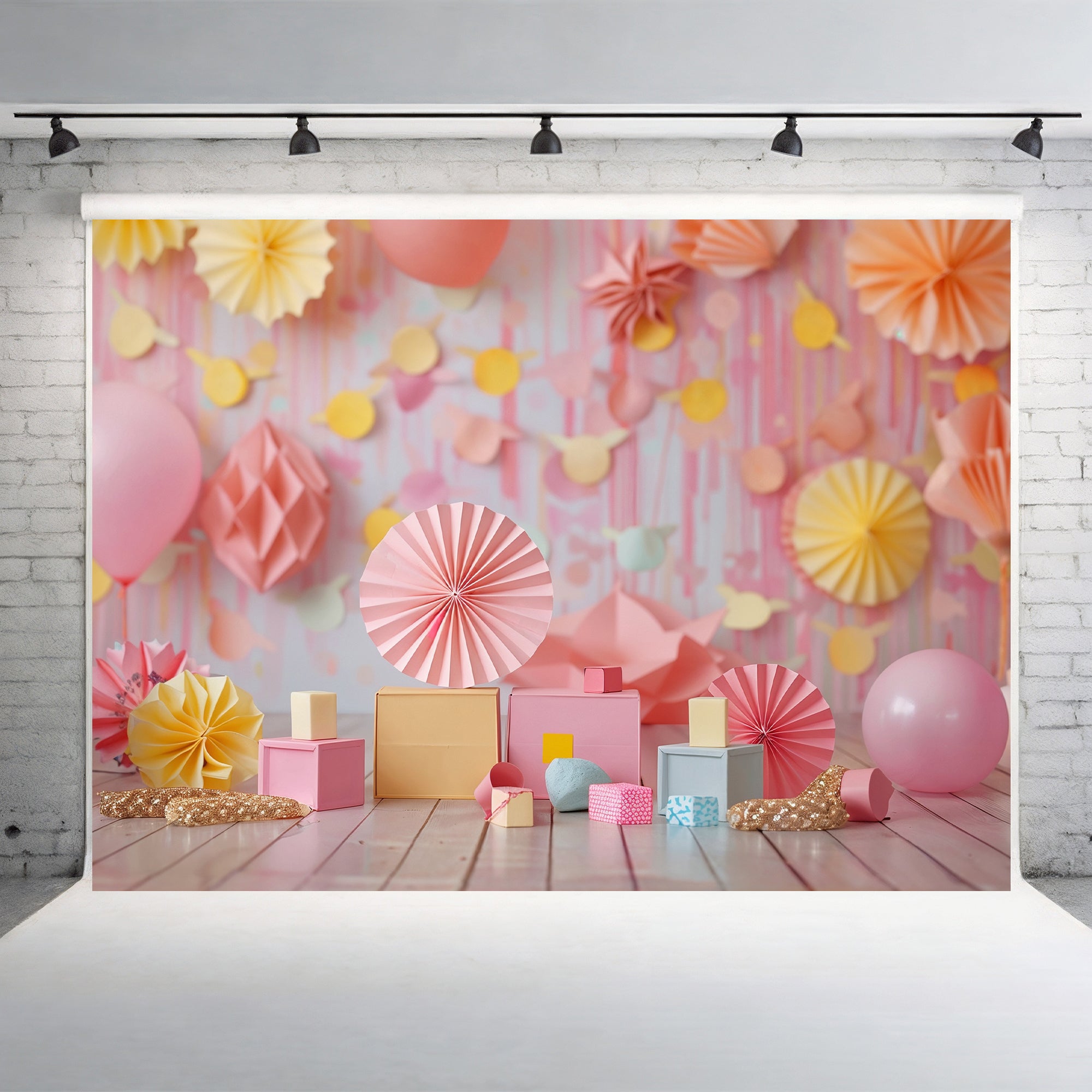Pastel Celebration Party Backdrop
