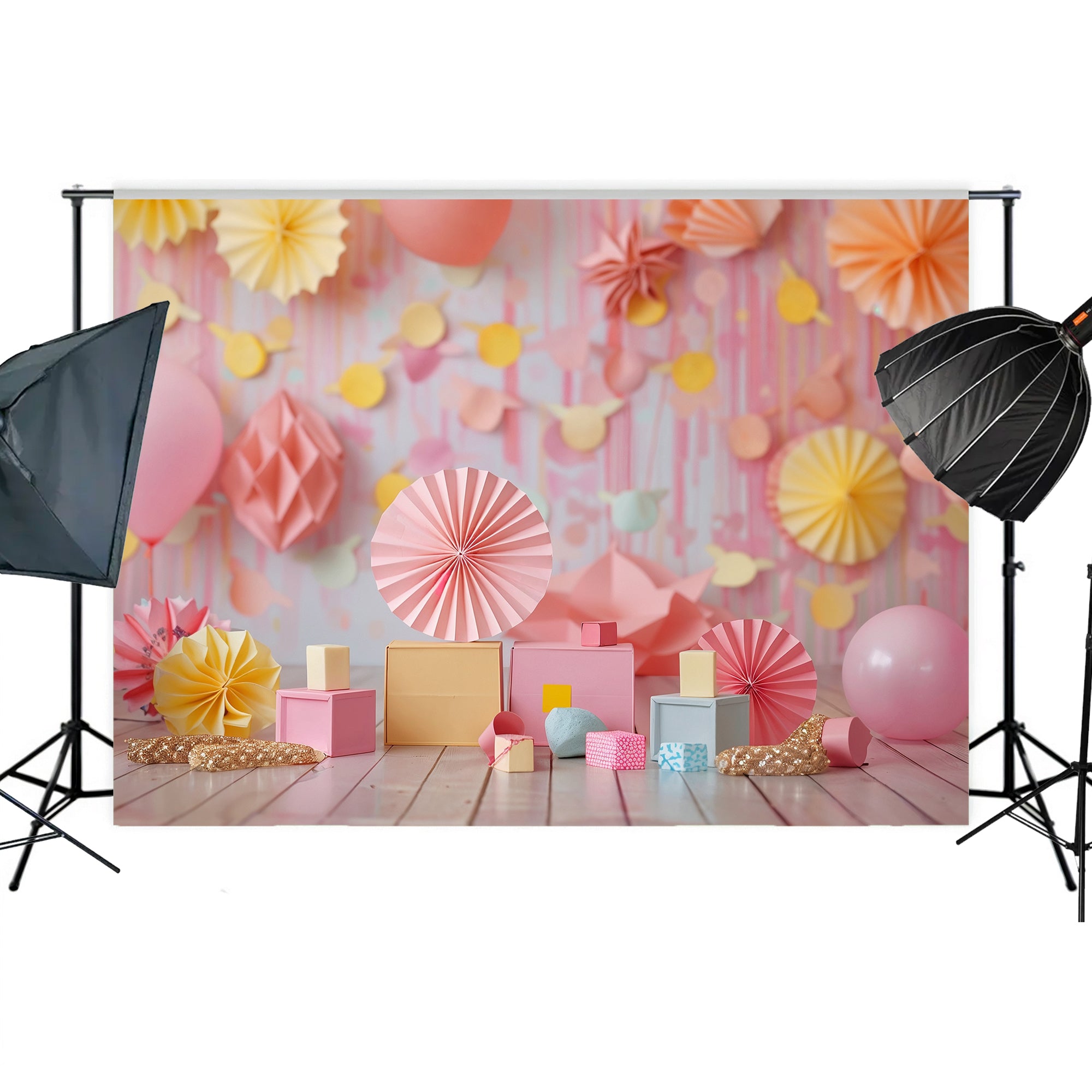 Pastel Celebration Party Backdrop