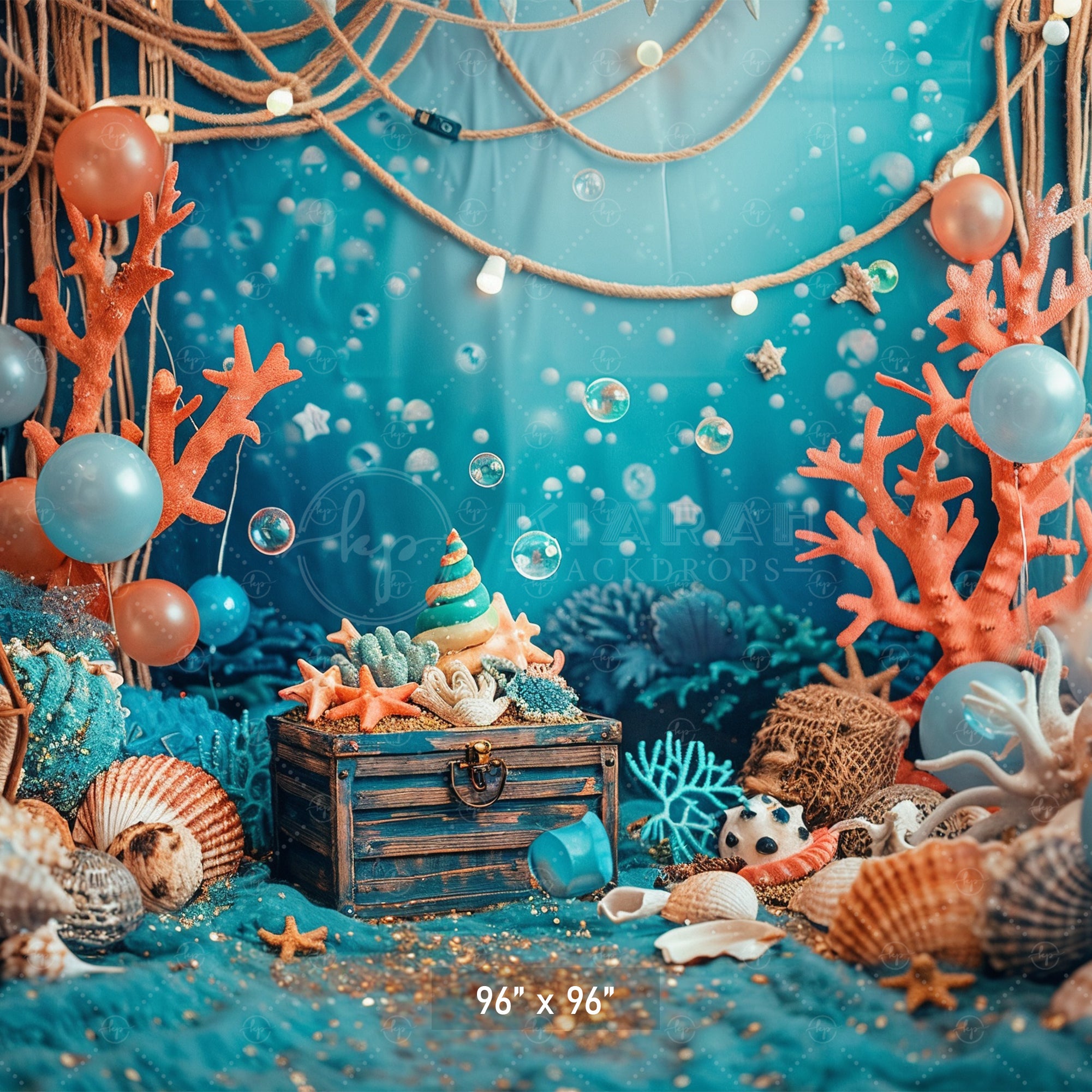 Deep Sea Treasure Adventure Backdrop