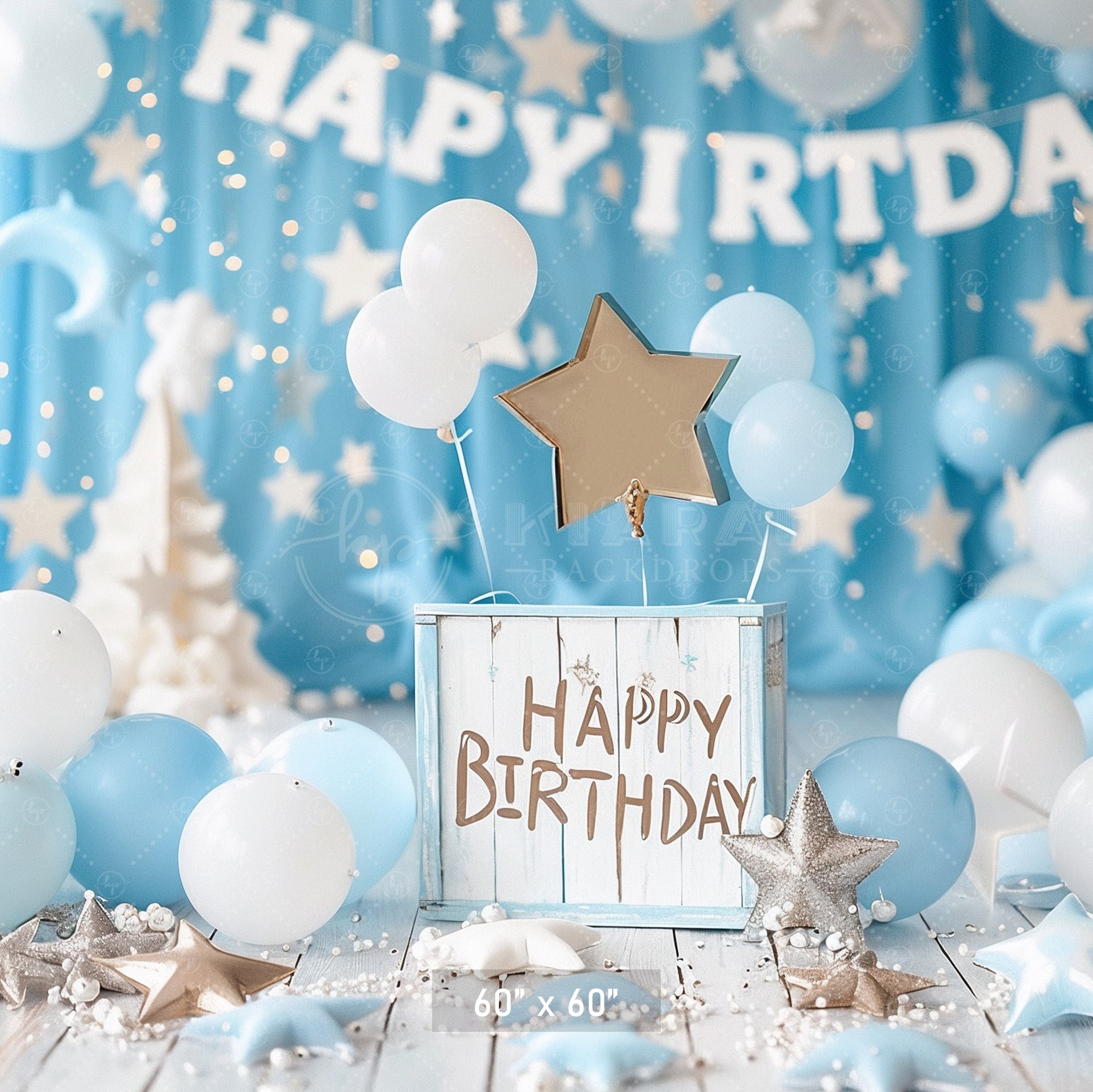 Celestial Birthday Backdrop