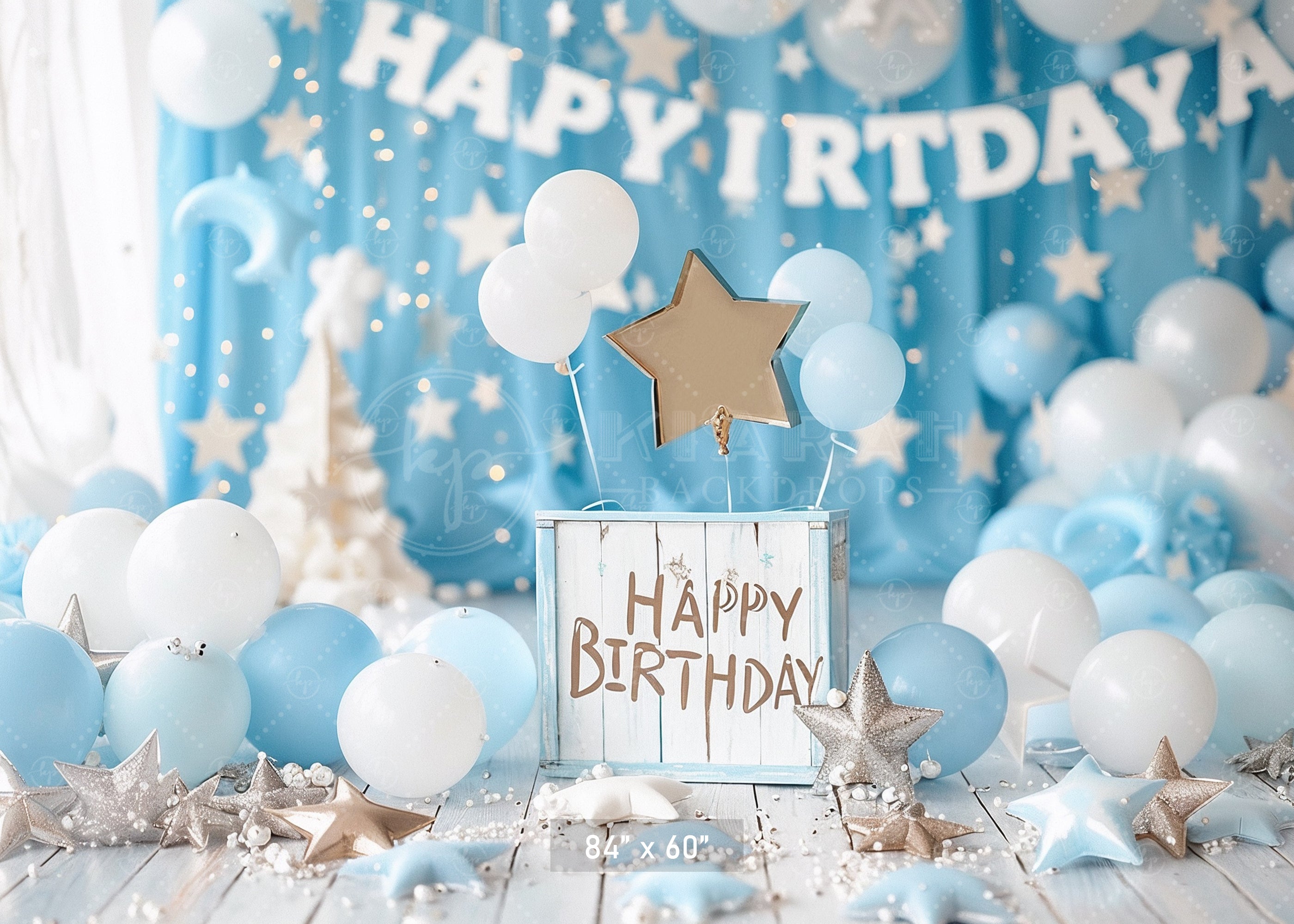 Celestial Birthday Backdrop