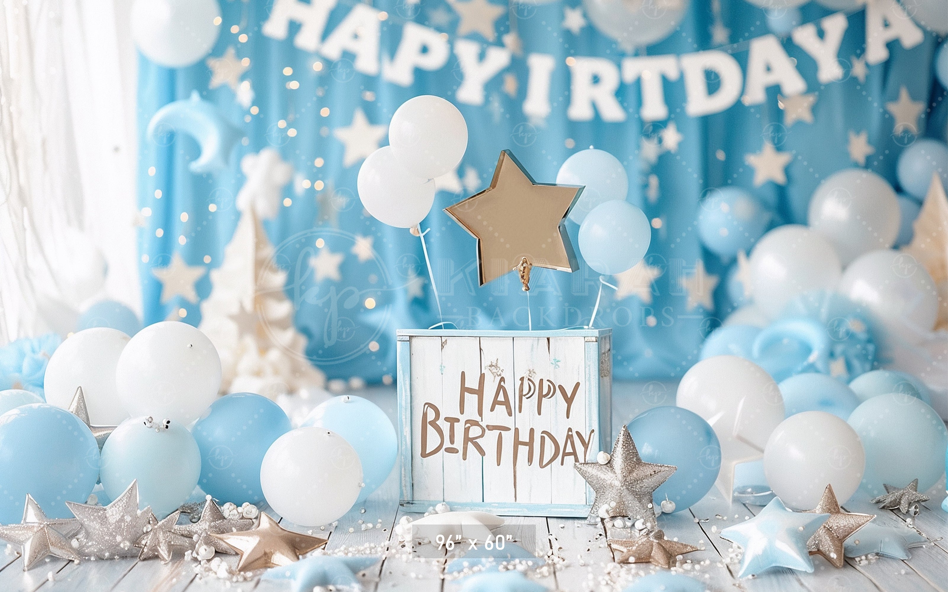 Celestial Birthday Backdrop