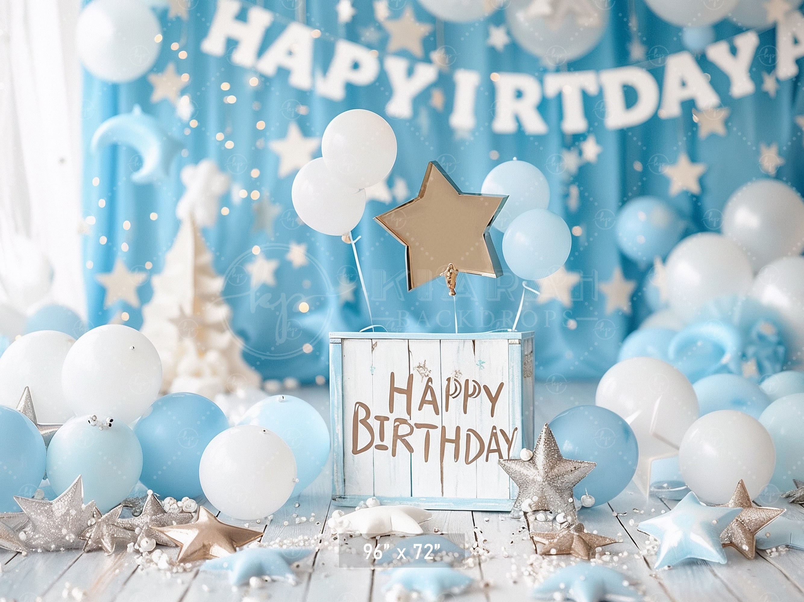 Celestial Birthday Backdrop