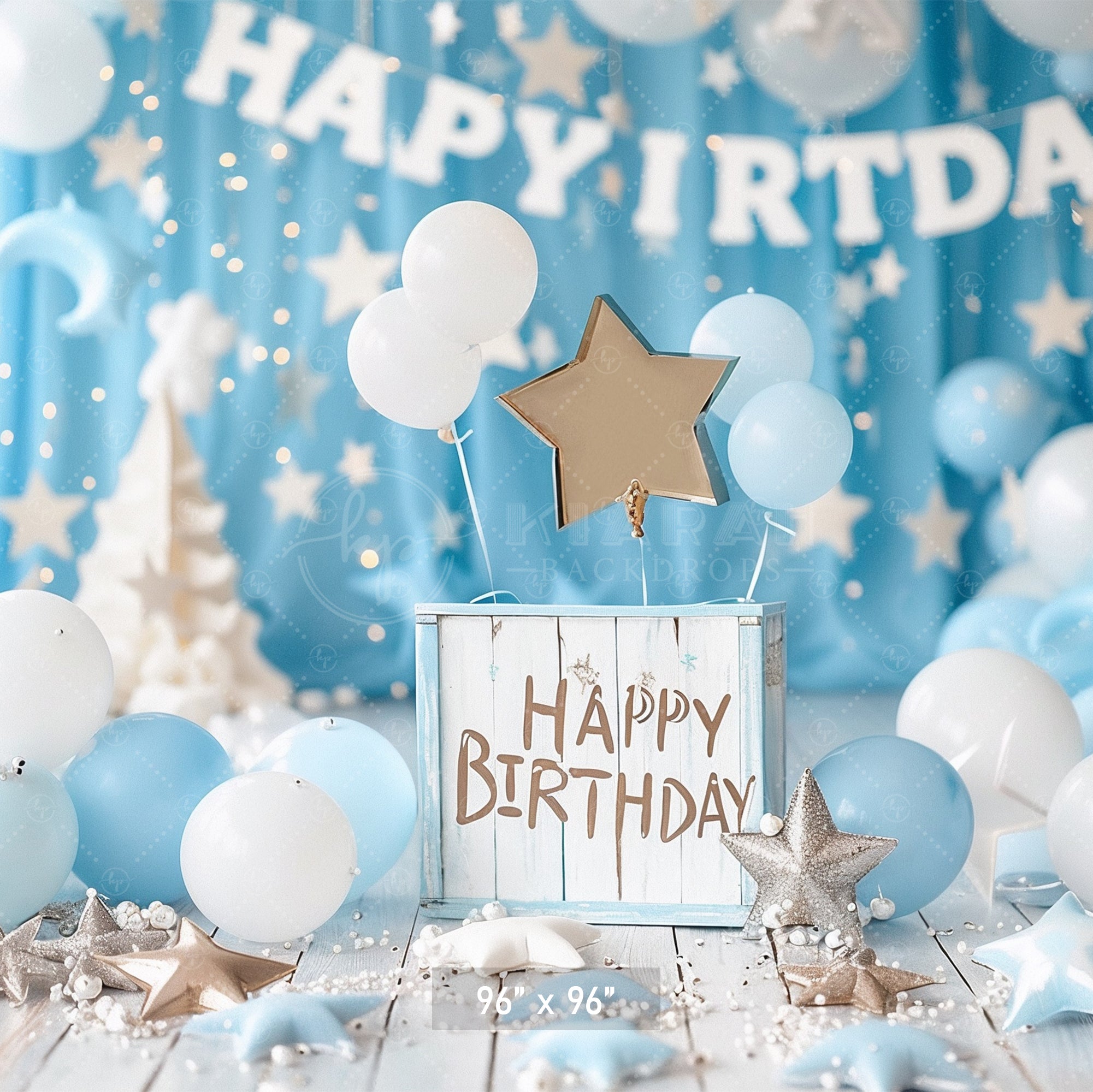 Celestial Birthday Backdrop